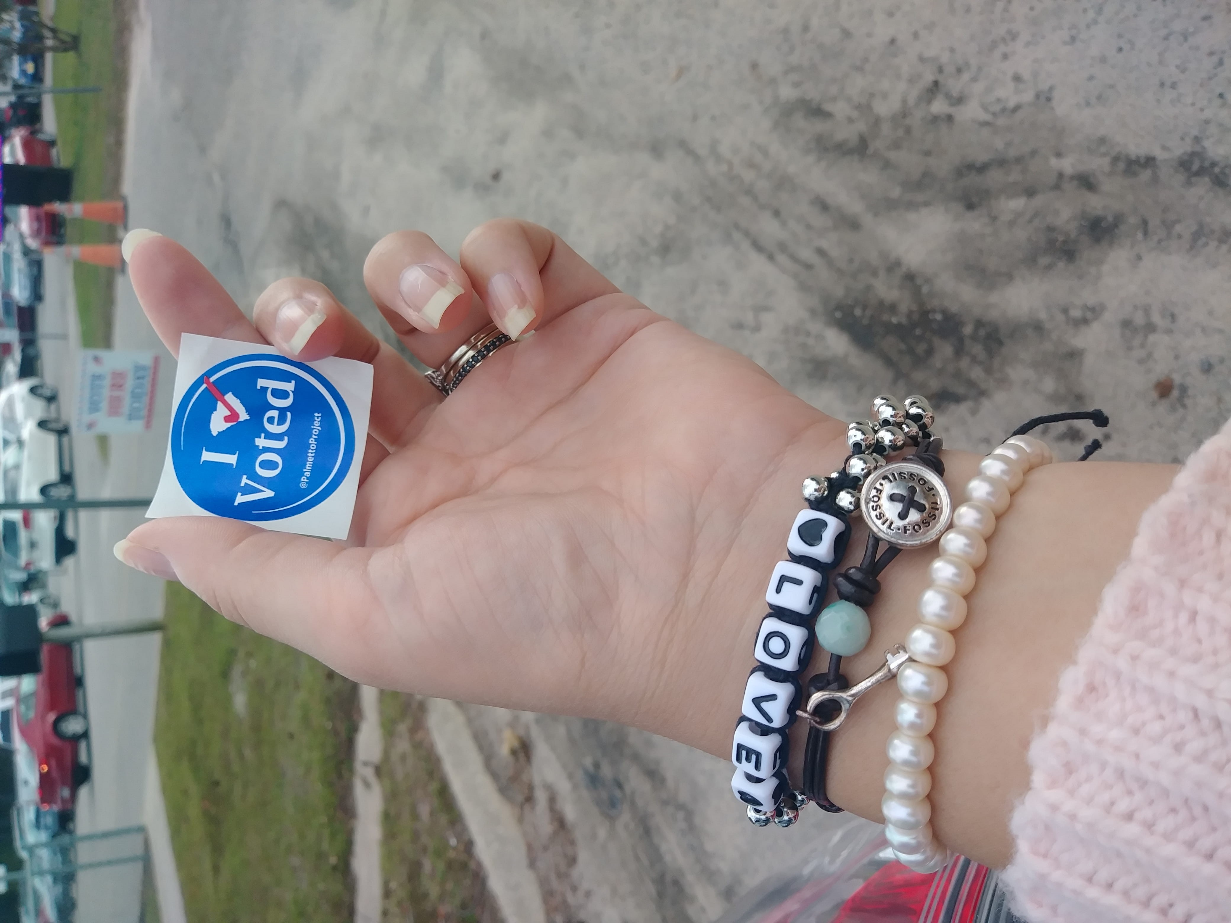 personal accessory, jewelry, florence, day, palmetto state, future, voting day, finger, number, human finger, good vibes only, focus on foreground, hand, HD Wallpaper