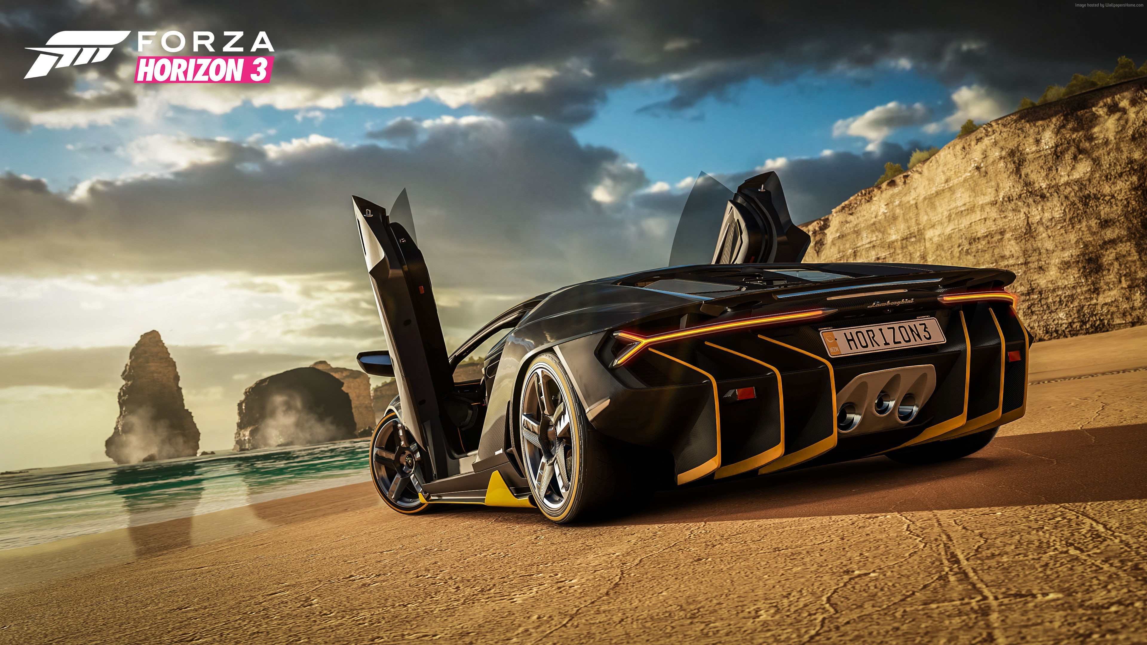 E3 2016, Xbox One, extreme, 4K, racing, PlayStation 4, Windows, Forza Horizon 3, Best Games, HD Wallpaper