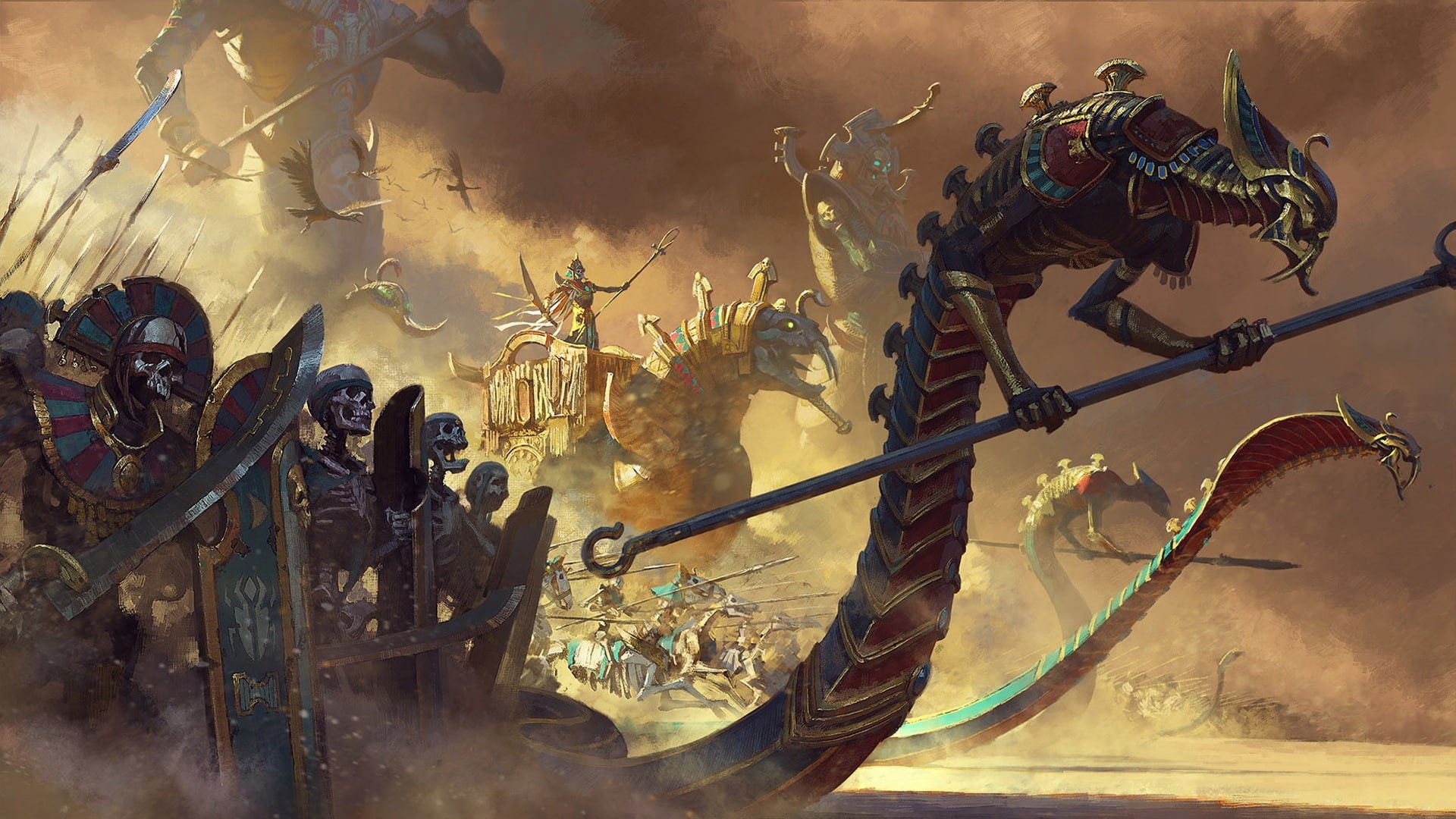Total War, Turn-based strategy, 1080P, Warhammer II, the game is in a mixed genre, HD Wallpaper