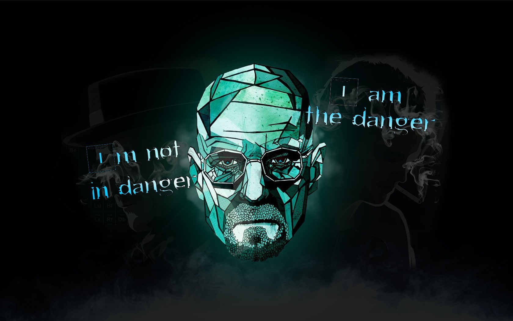 typography, Breaking Bad, dangerous, fantasy art, Digital Playground, 720P, Heisenberg, quote, Walter White, HD Wallpaper