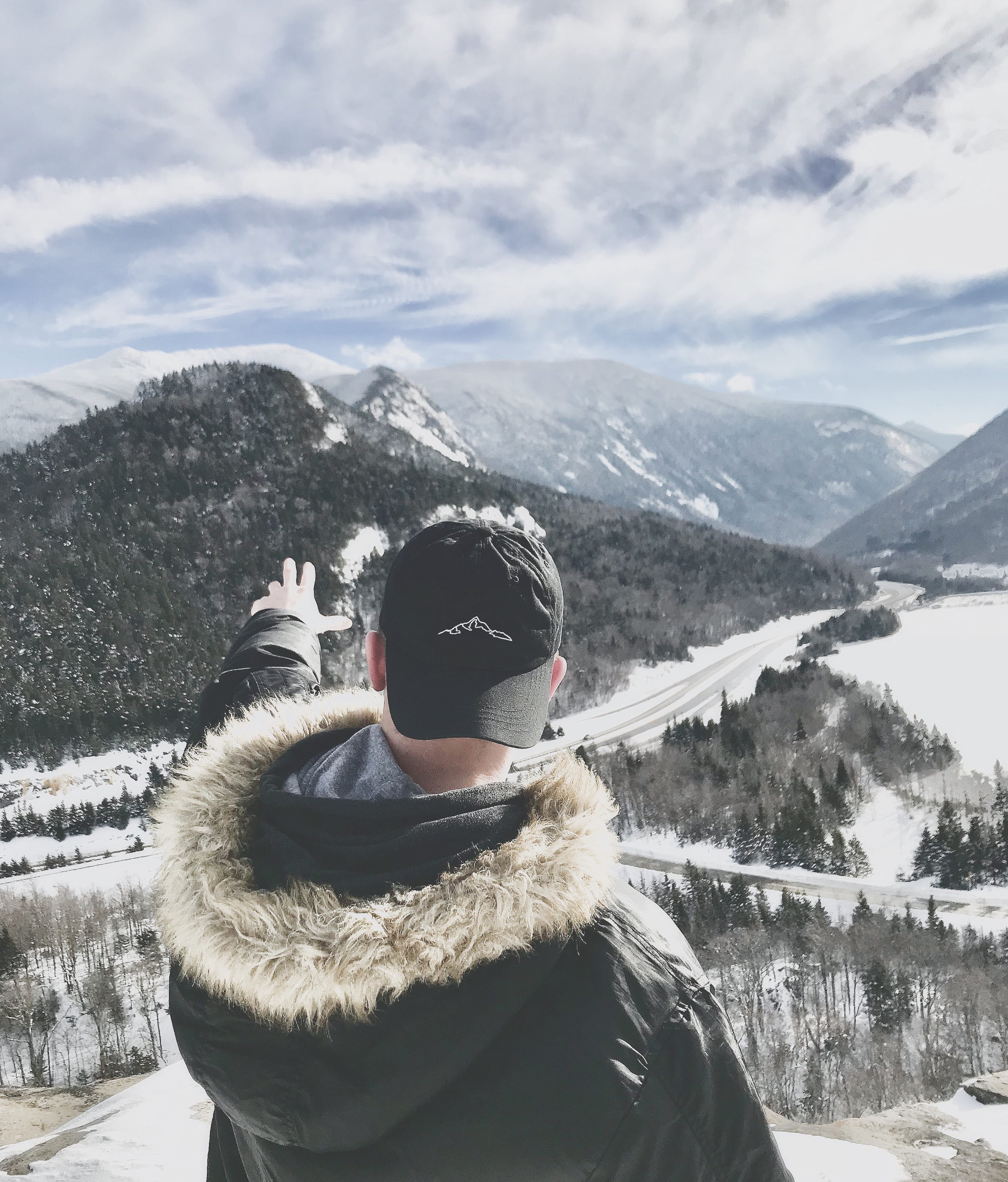 united states, beauty in nature, 2K, one person, non-urban scene, mountain range, mountains, day, explore, leisure activity, clothing, hiking, real people, Phone HD Wallpaper