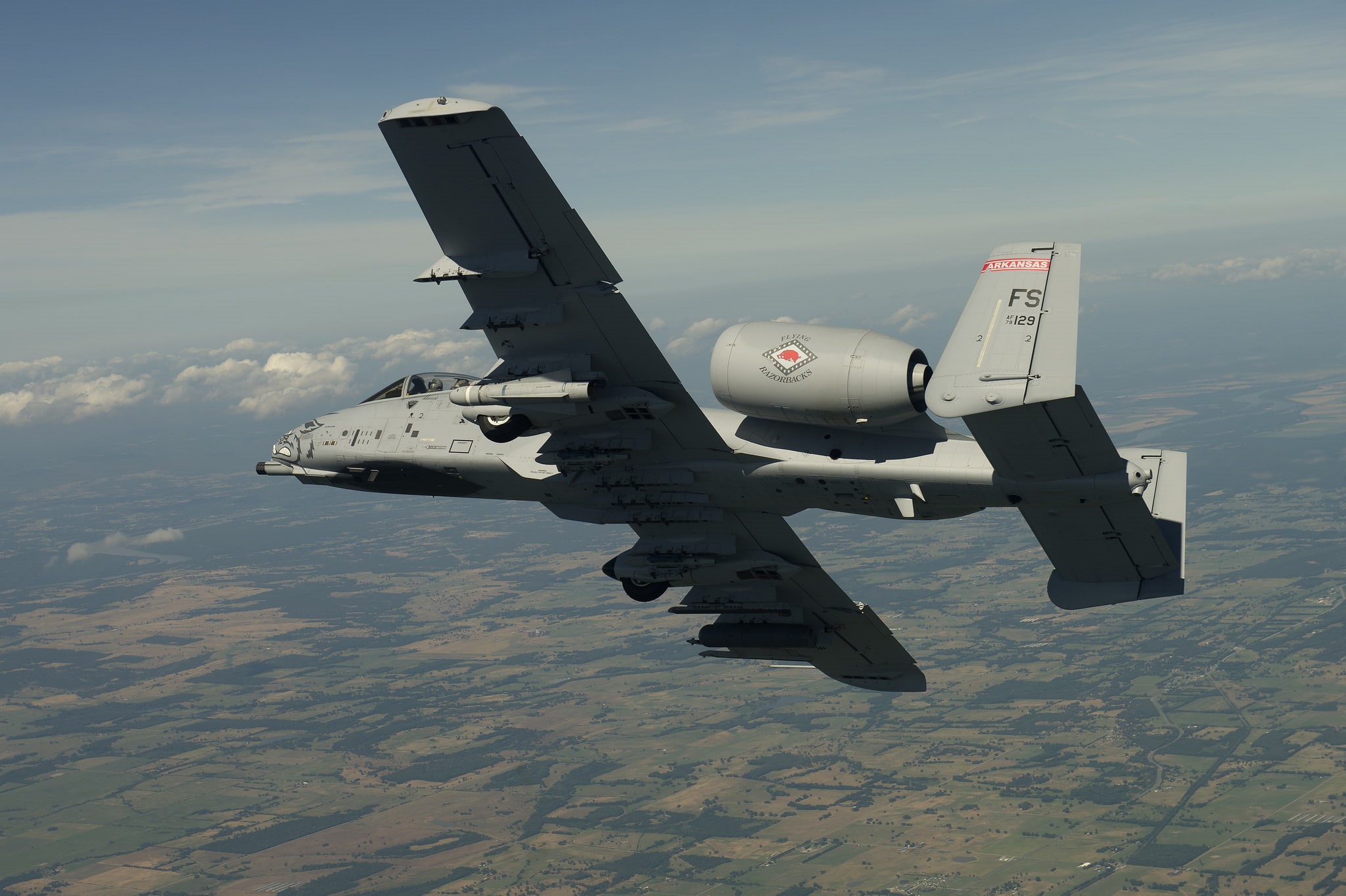 the sky, attack, 1080P, earth, Thunderbolt II, flight, A-10, turn, HD Wallpaper
