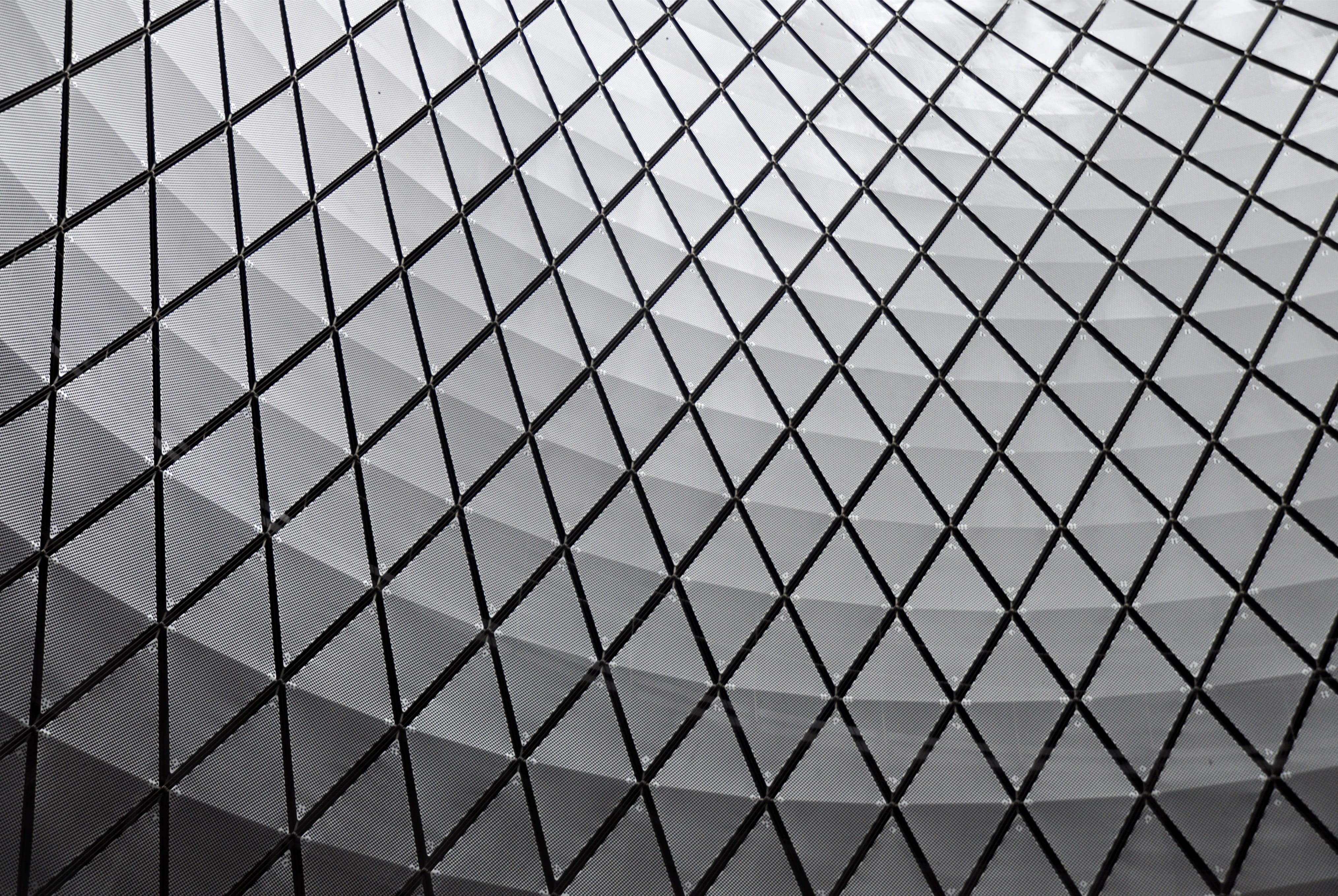 design, alloy, new york city, backgrounds, minimal, abstract backgrounds, office building exterior, atrium, built structure, repetition, lower manhattan, HD Wallpaper