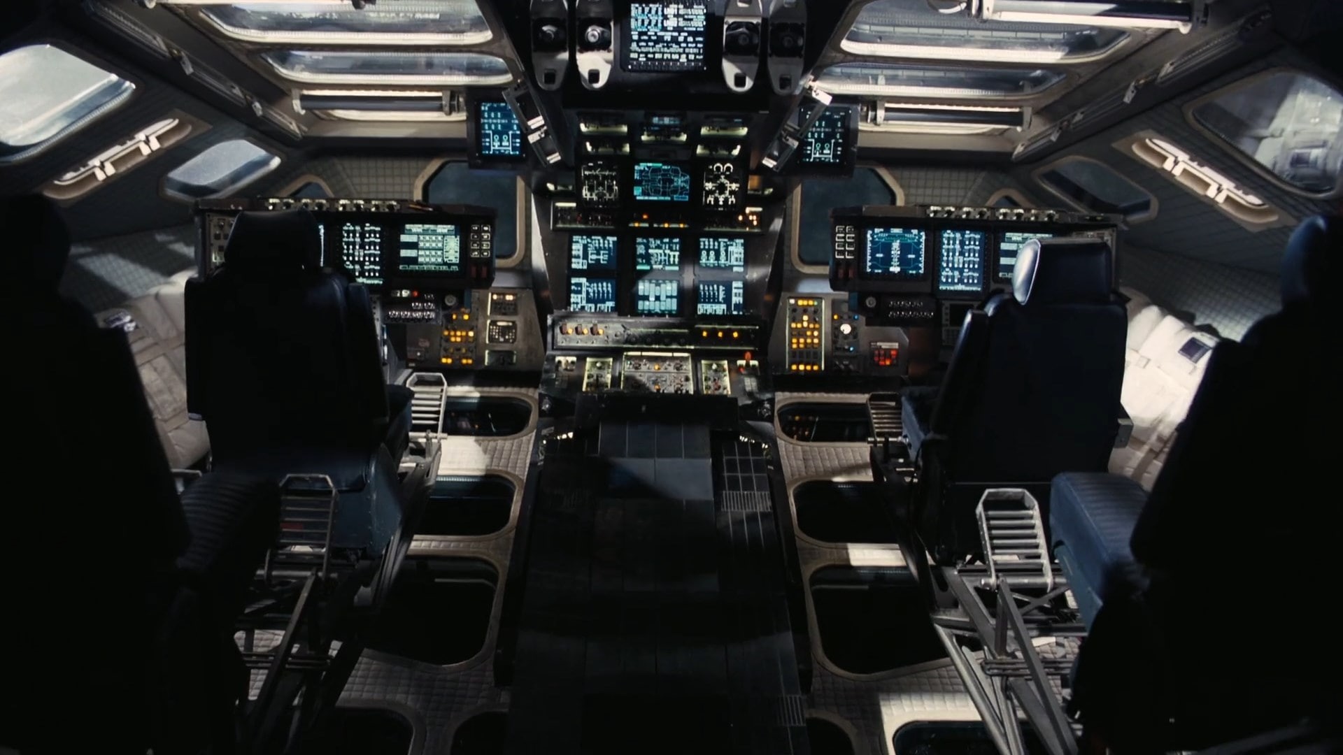 dashboard, complexity, interstellar, cockpit, seat, aerospace industry, no people, control panel, commercial airplane, control, mode of transportation, HD Wallpaper