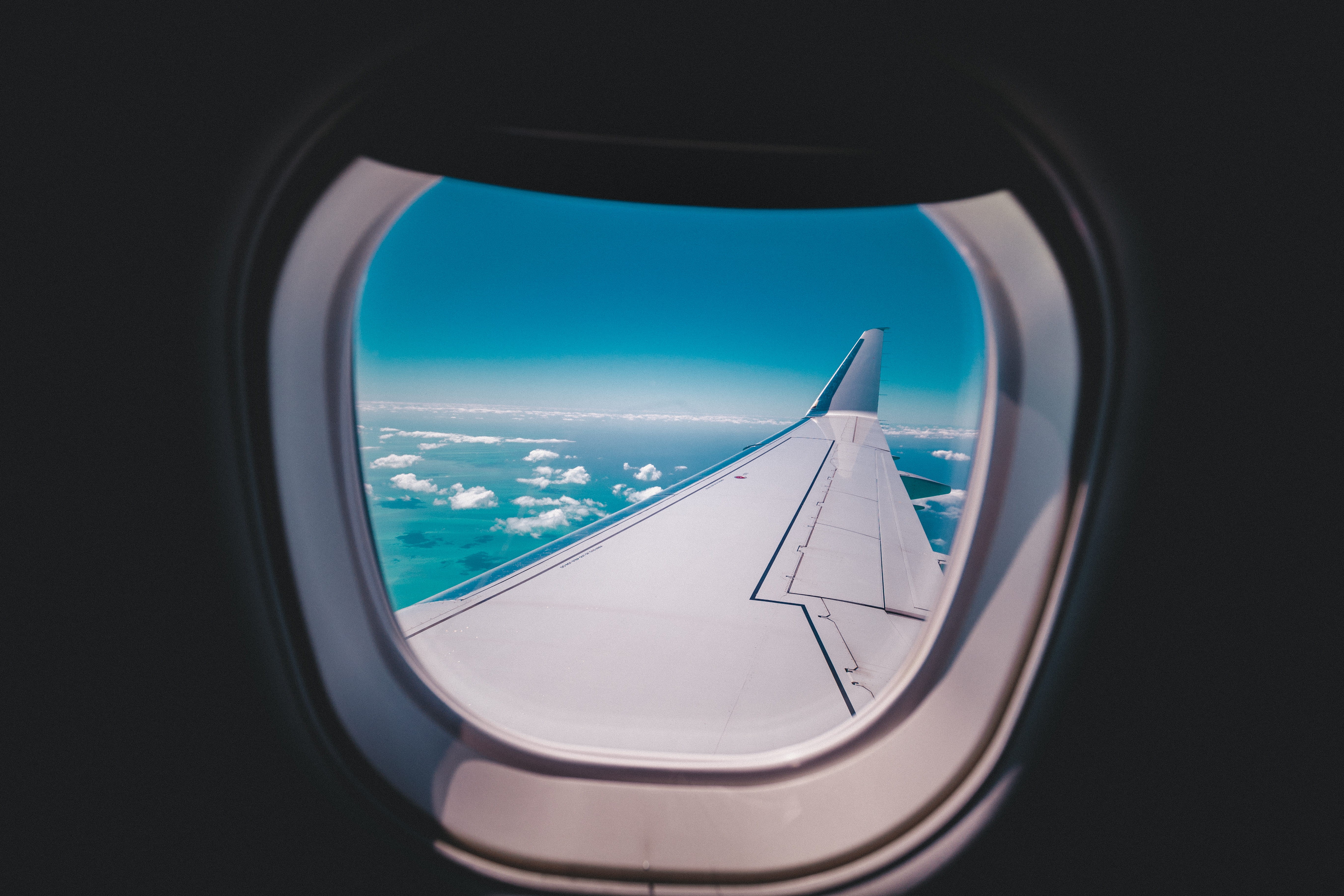 aerospace Industry, air Vehicle, plane, looking, flying, mid-air, vehicle interior, no People, View, air, on the move, transportation, glass - material, HD Wallpaper