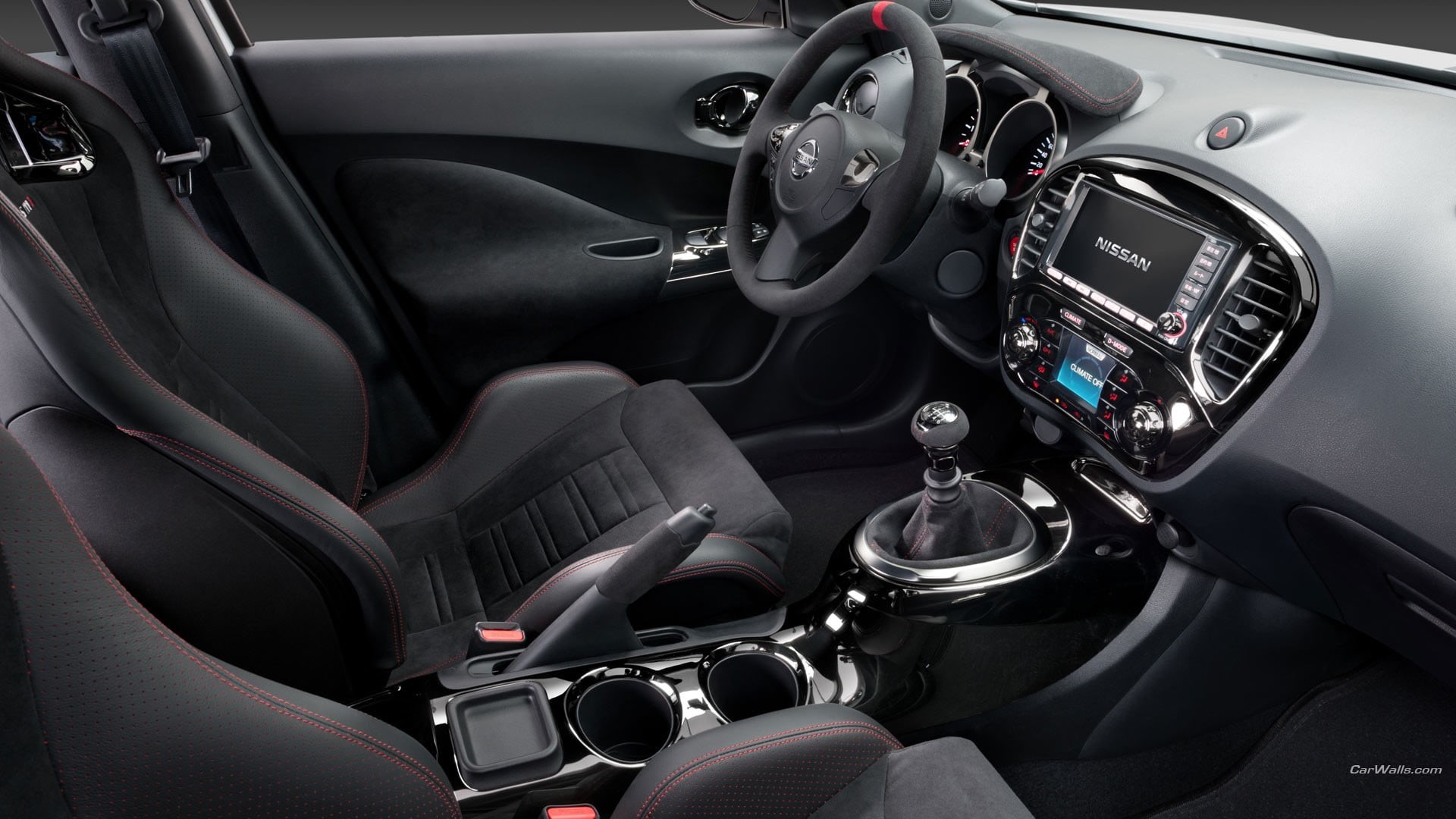 black, vehicle, car, Nissan, luxury, mode of transportation, car interior, steering wheel, chrome, indoors, motor vehicle, control, vehicle part, land vehicle, HD Wallpaper