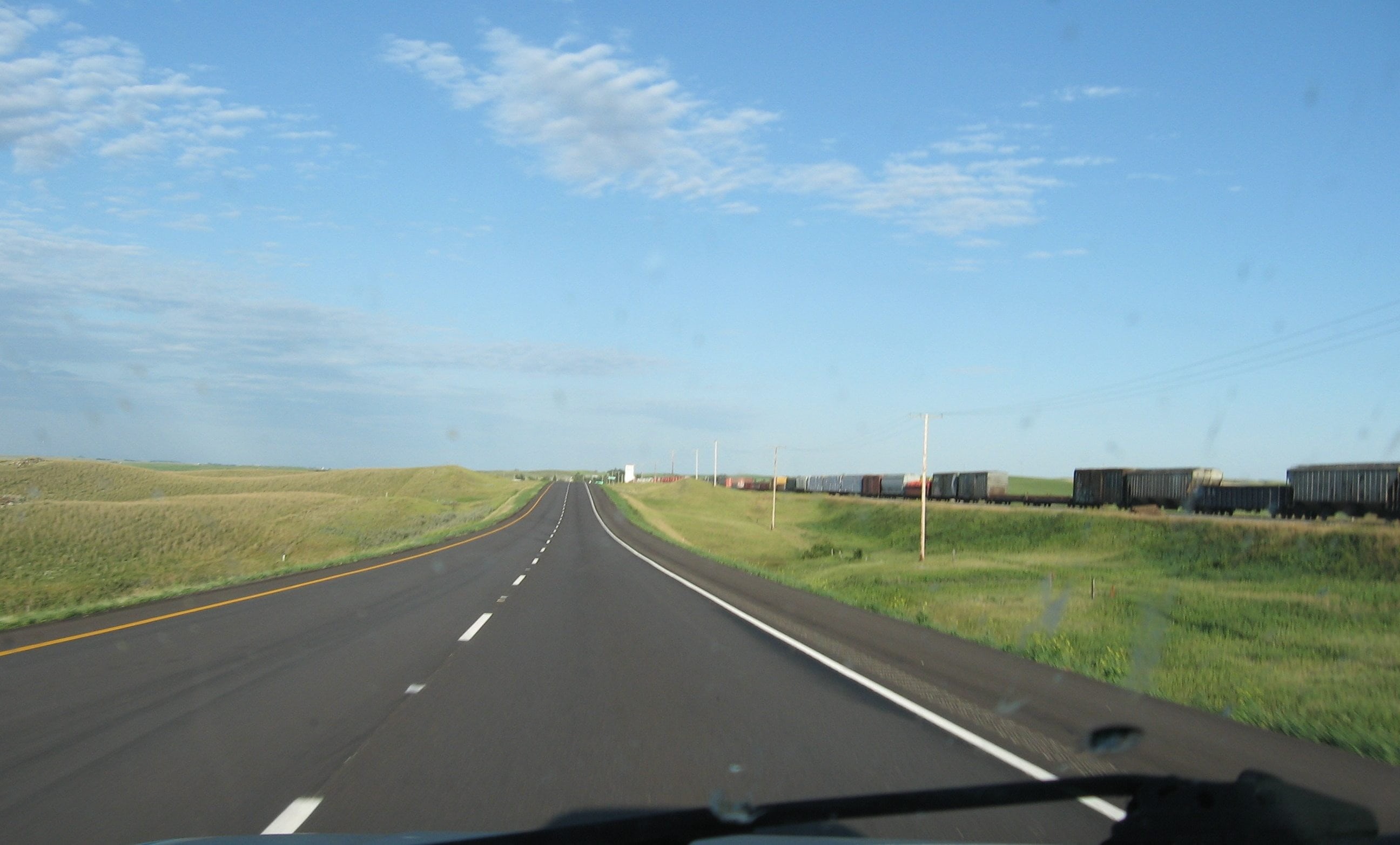 mode of transportation, vehicle interior, field, nature, travel, saskatchewan highway, canada, asphalt, outdoors, sask, blacktop, car interior, trans canada, HD Wallpaper