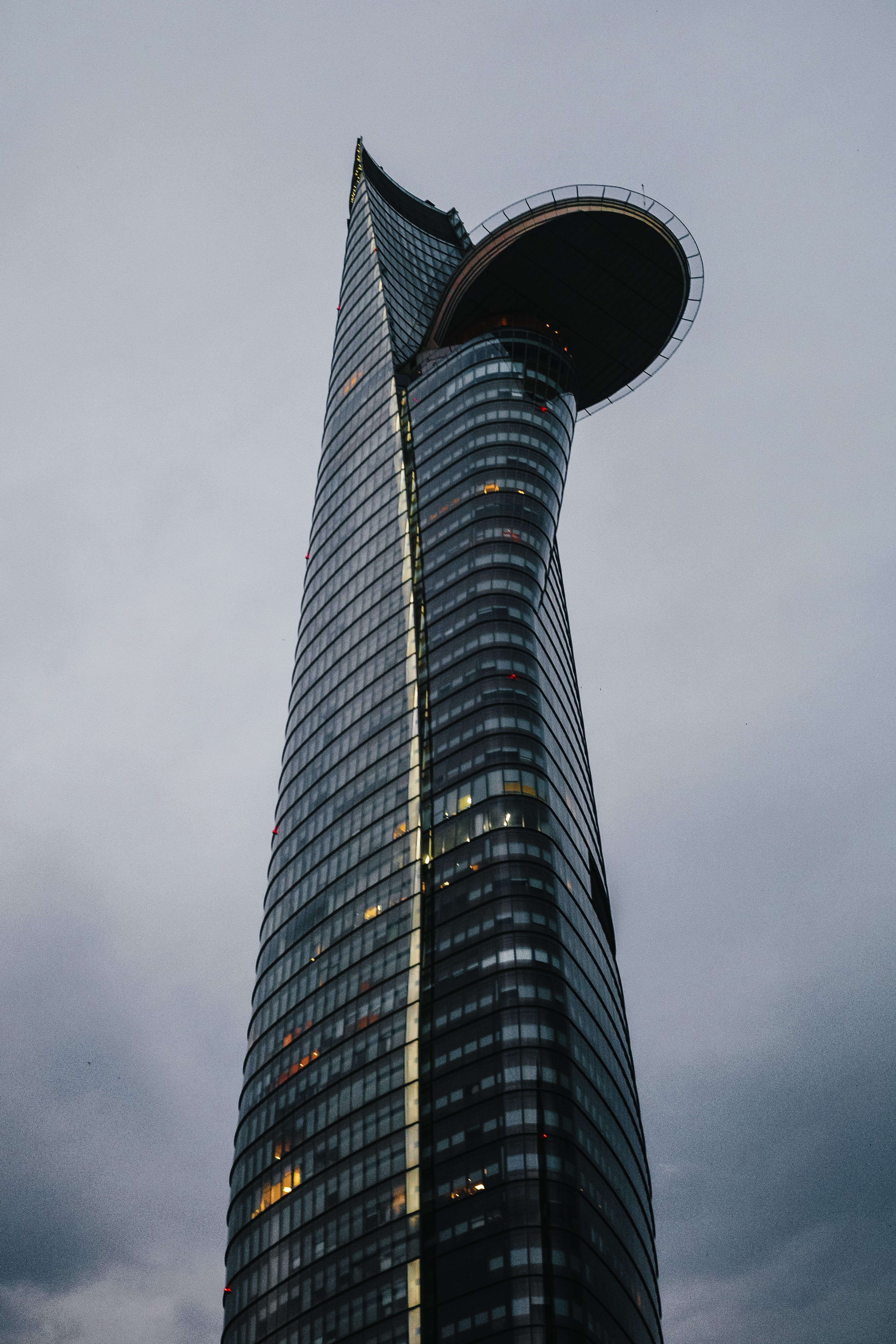 travel, financial district, office, ho chi minh city, sky, saigon, built structure, office building exterior, no people, low angle view, tower, building exterior, Phone HD Wallpaper
