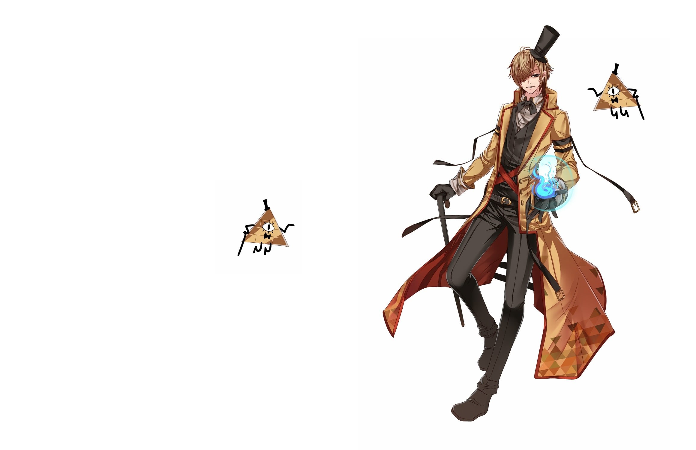 human, cartoon, Gravity Falls, Bill Cipher, 1080P, Humanitaria, HD Wallpaper