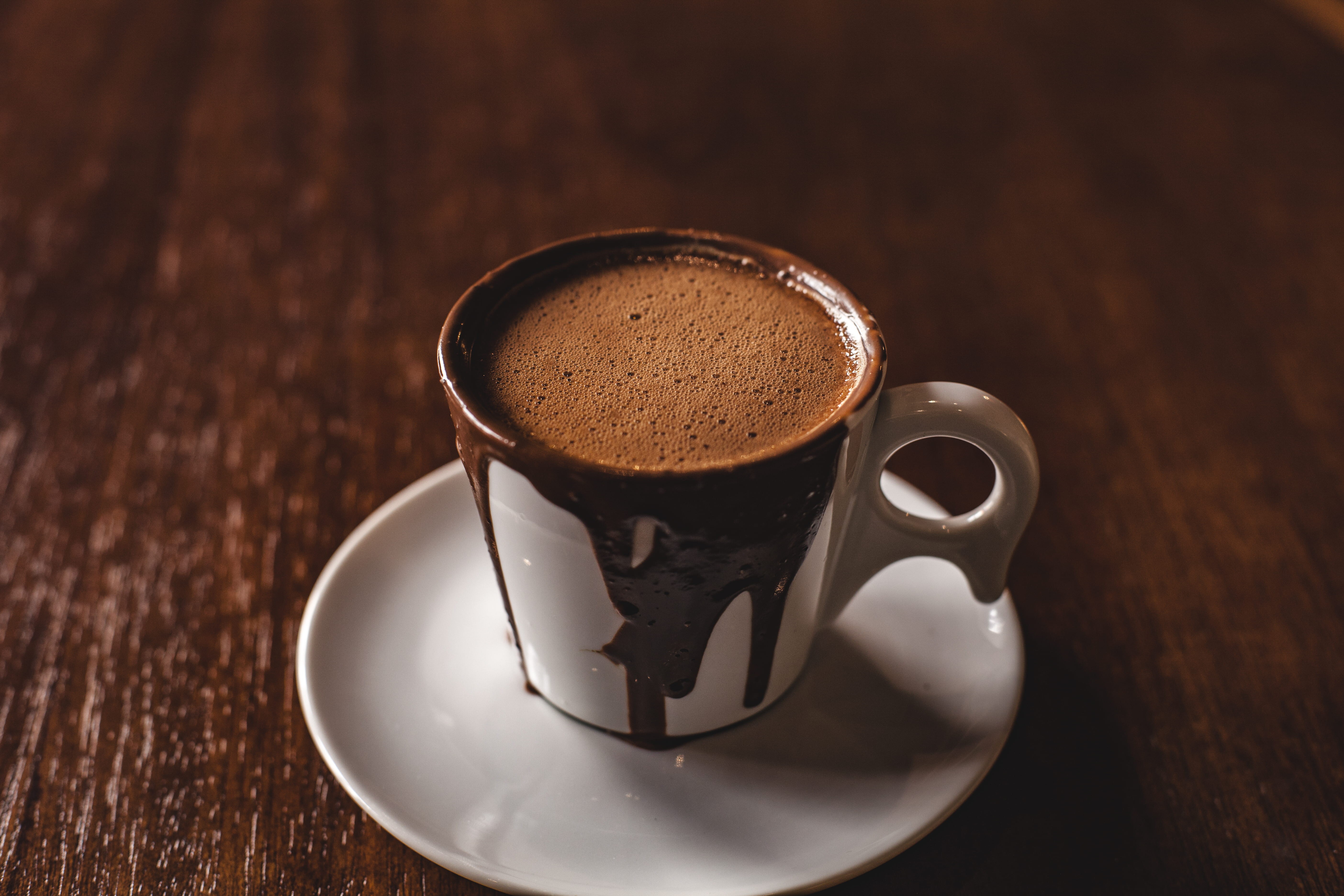 wood - material, sugar cube, drink, coffee - drink, table, mug, brown, freshness, indoors, refreshment, hot chocolate, cup, no people, coffee, hot, frothy drink, HD Wallpaper