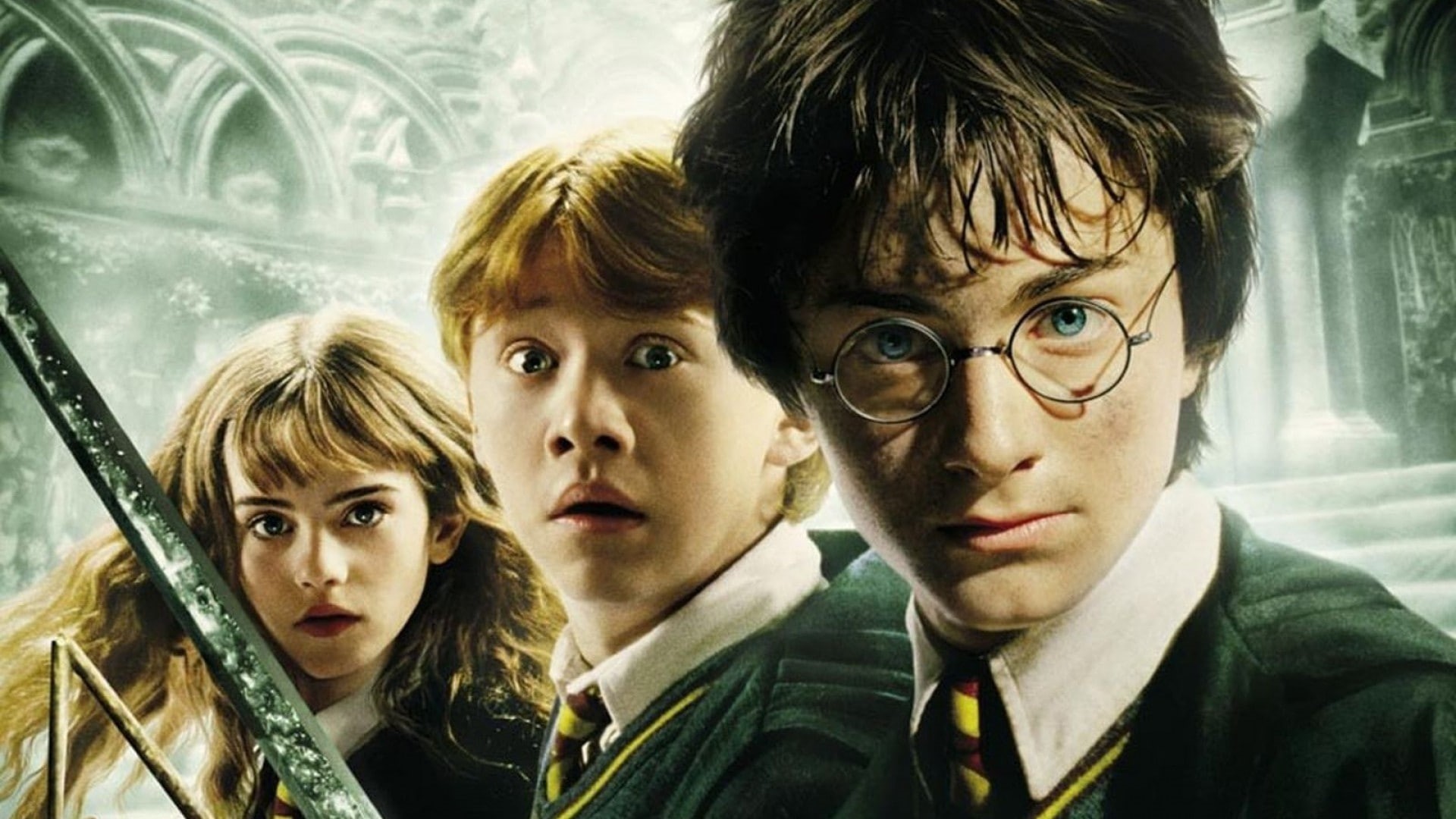 Ron Weasley, 1080P, Harry Potter, Hermione Granger, Harry Potter and the Chamber of Secrets, HD Wallpaper