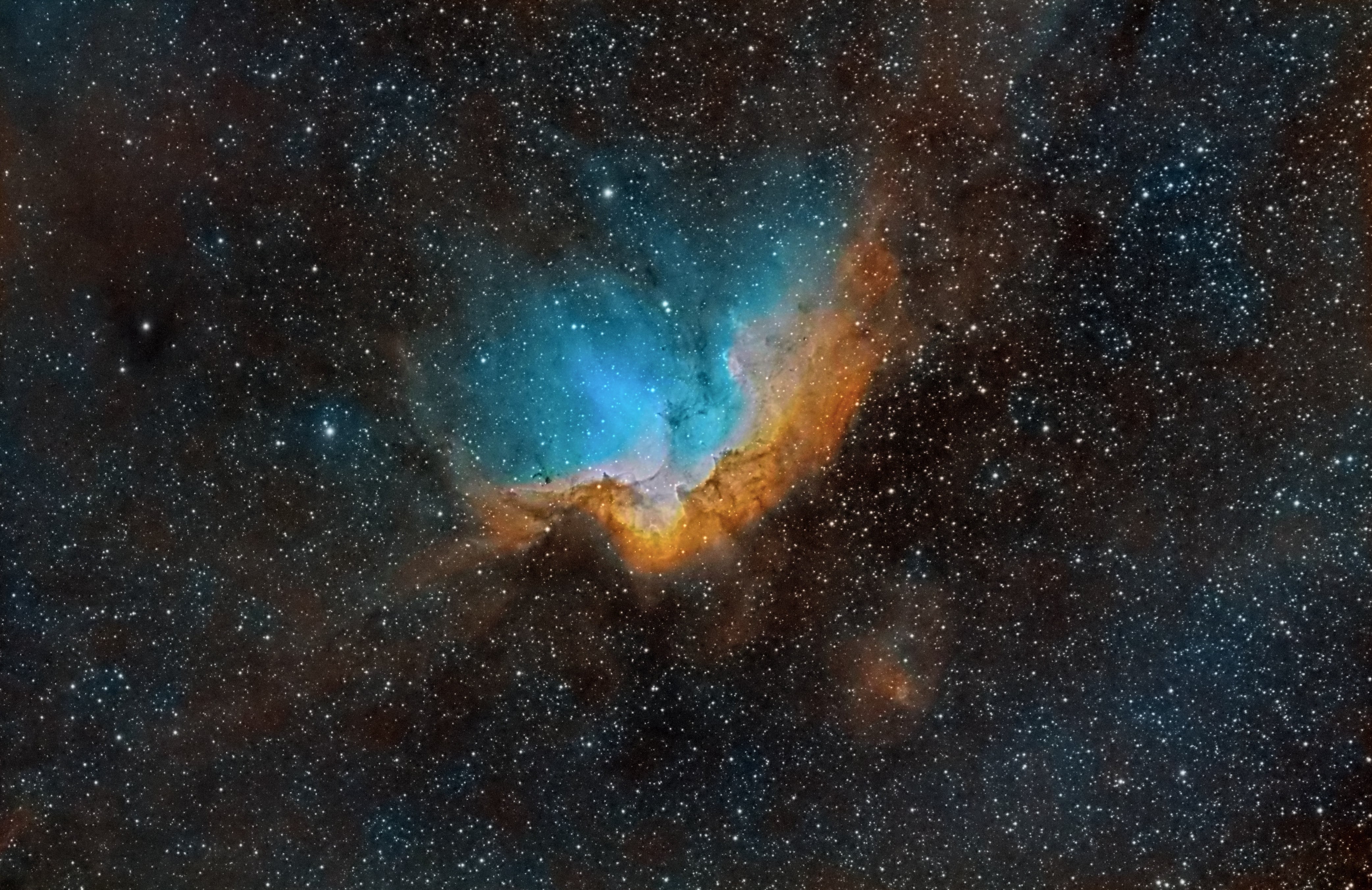 space, in the constellation, NGC 7380, constellation, full frame, Tsefey, beauty in nature, sky, galaxy, 4K, ambient concentration of, nature, HD Wallpaper