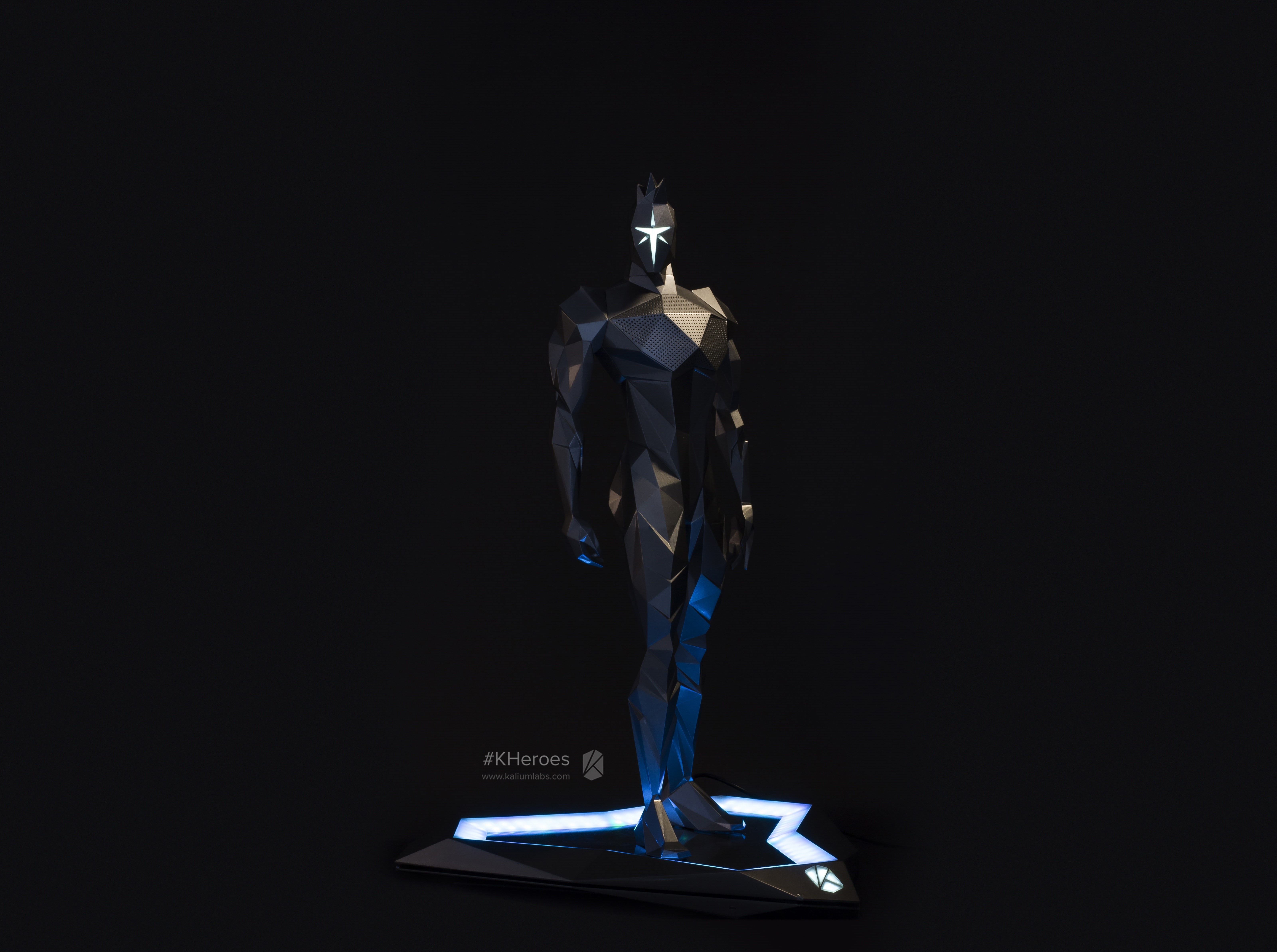 robot, studio shot, ambient light, businessman, technology, wireless charger, kheroes, black background, adom, indoors, business, full length, males, kh`ay, HD Wallpaper