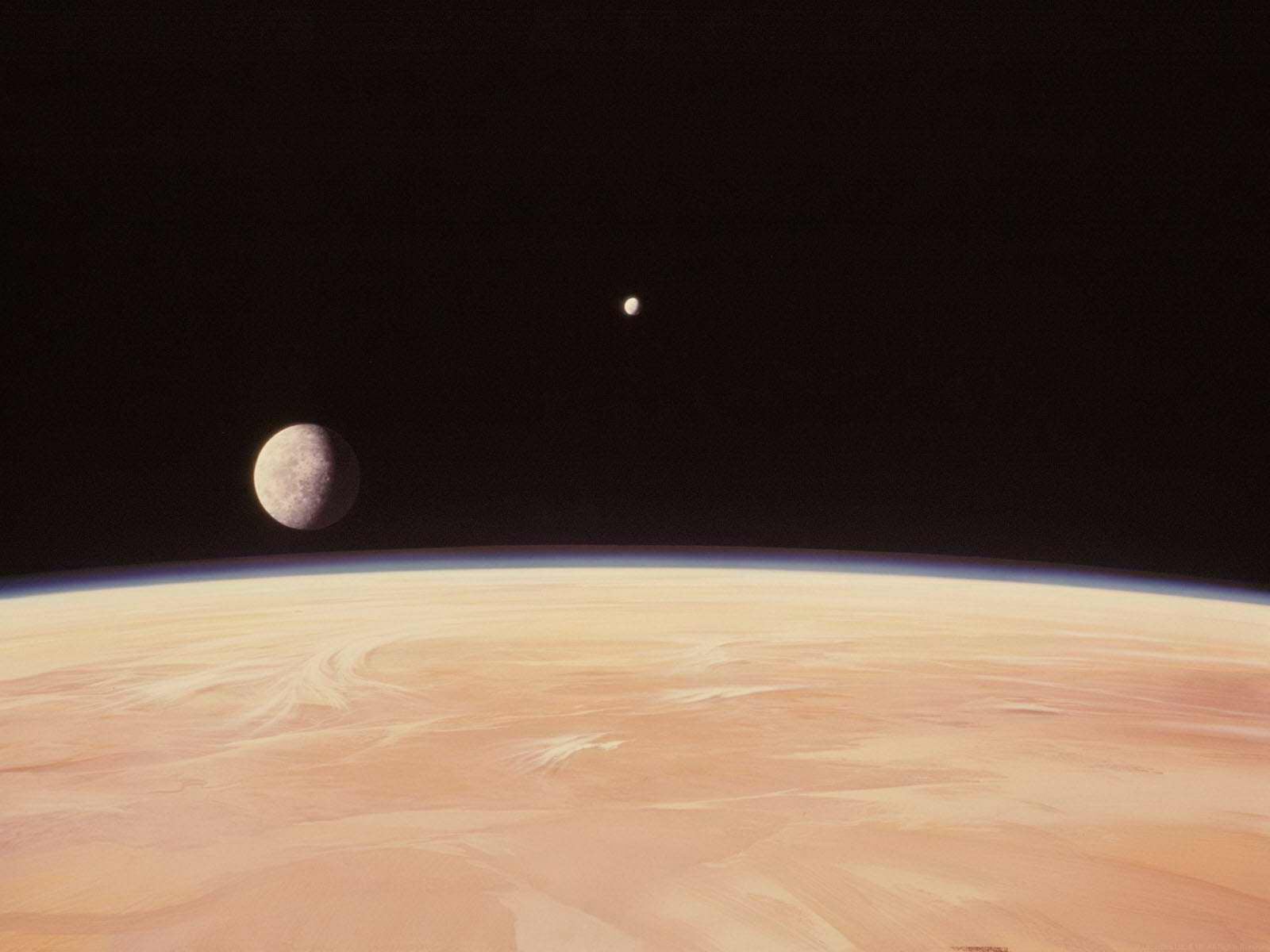 Tatooine, A New Hope, 720P, Matte painting, Star Wars, HD Wallpaper