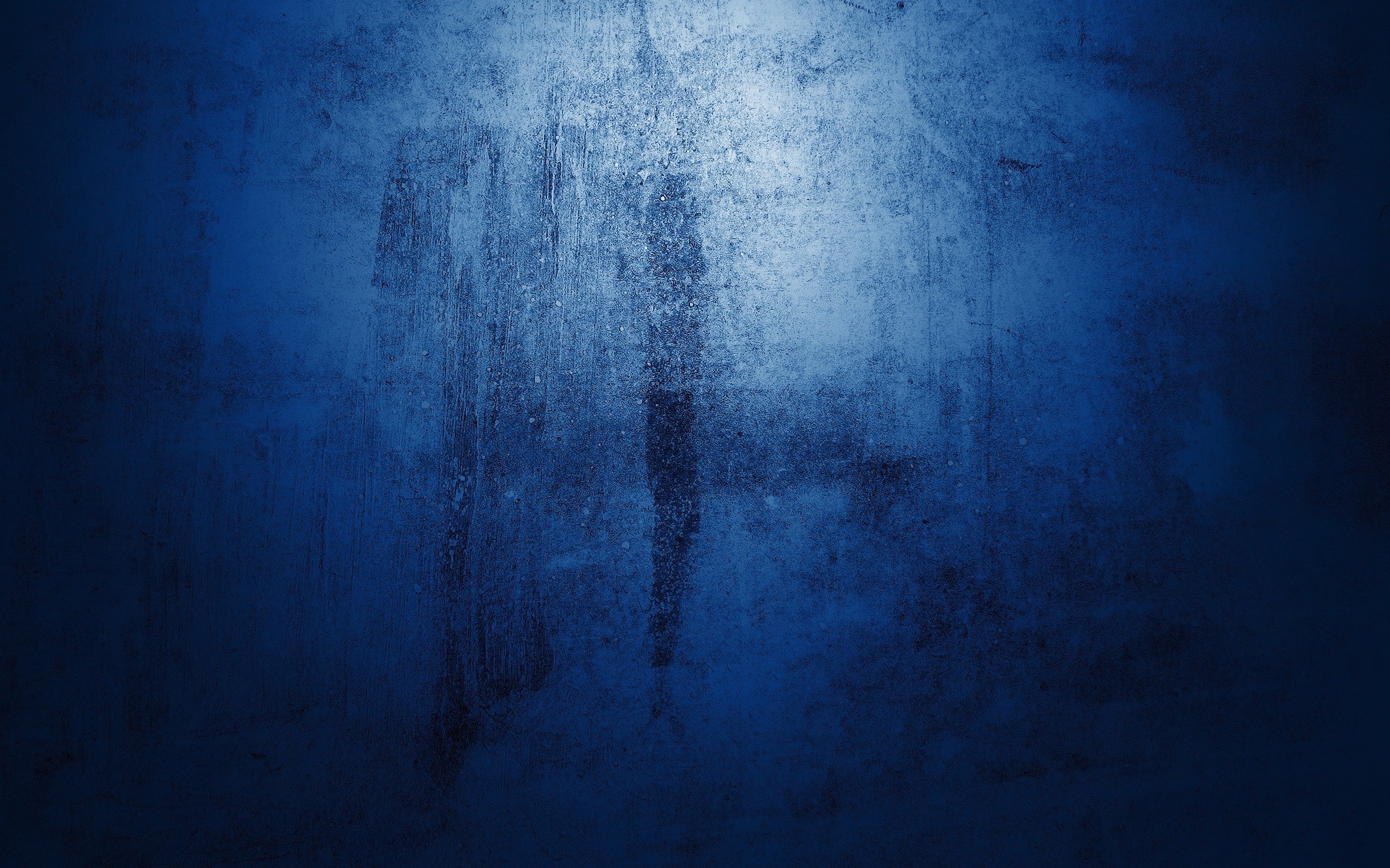 blob, matt, 2K, blue, paint, HD Wallpaper