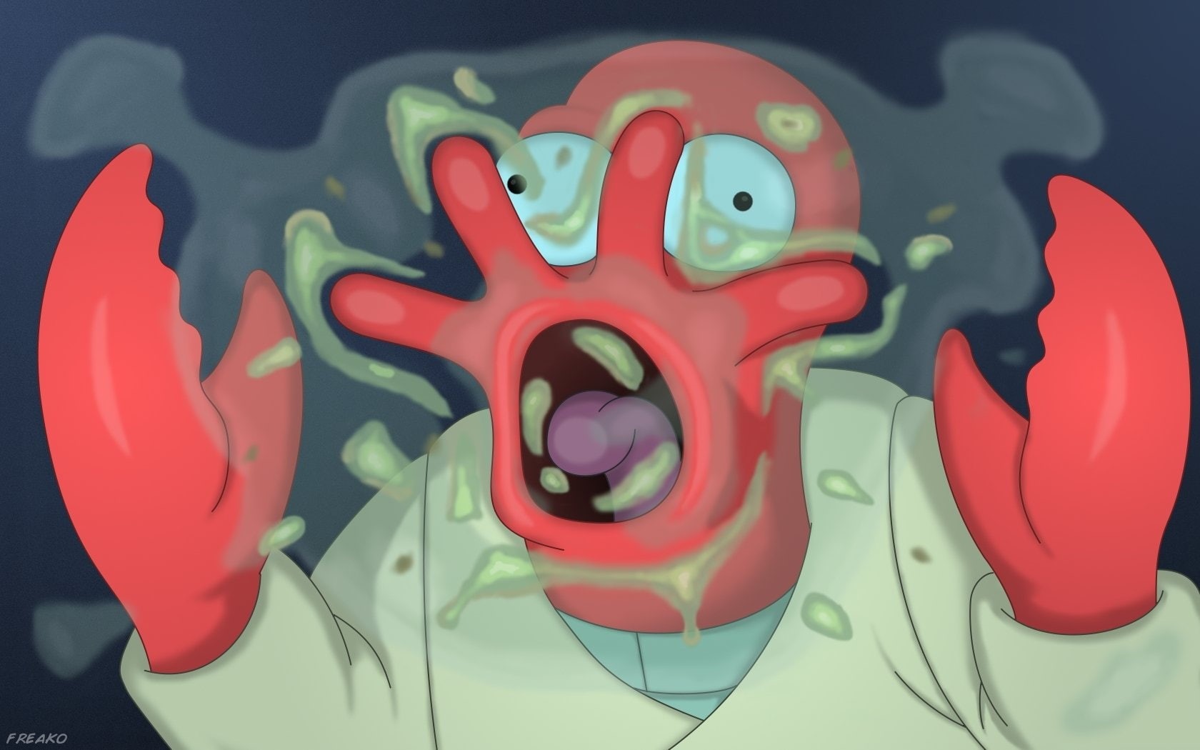 Zoidberg (Futurama), 720P, Futurama, Sci Fi, HD Wallpaper