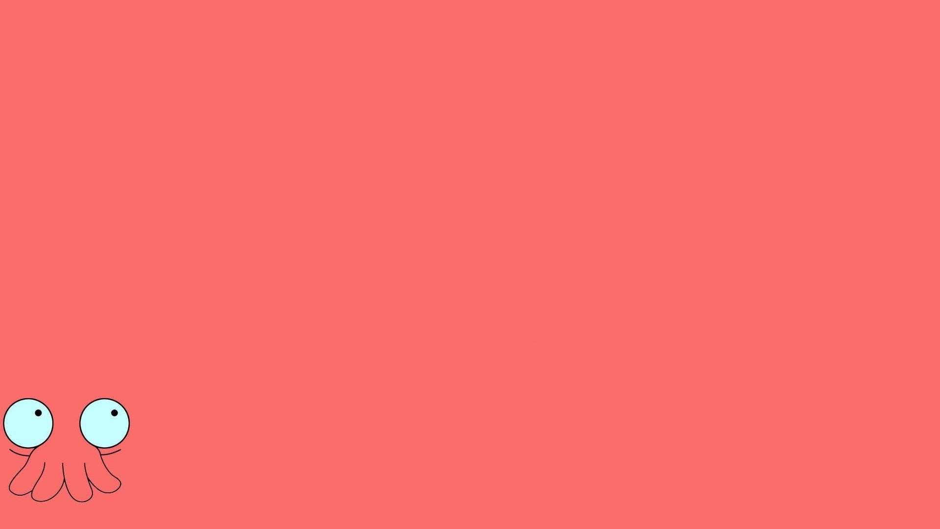 futurama, 1080P, zoidberg, simple, HD Wallpaper
