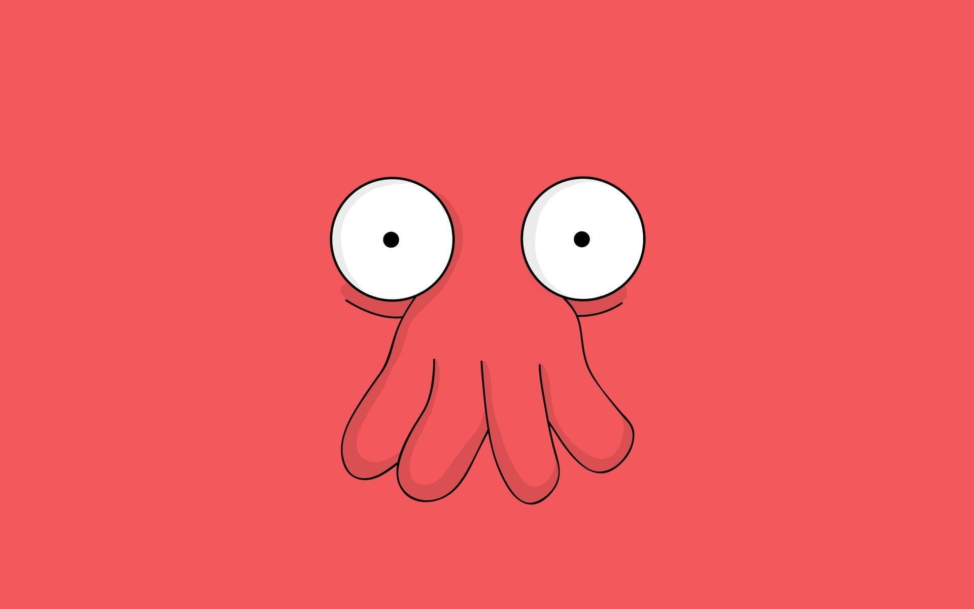 Zoidberg, 1920x1200 px, art, x, px, hd, Futurama, 1080P, video, minimalism, games, zelda, HD Wallpaper
