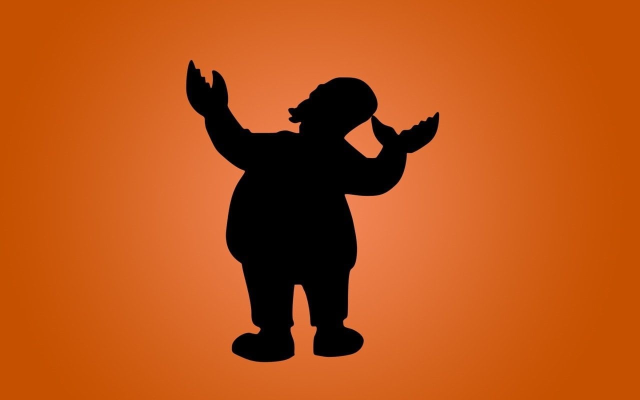 orange color, colored background, sky, gesturing, leisure activity, men, real people, limb, full length, standing, zoidberg, human arm, arms raised, sunset, HD Wallpaper