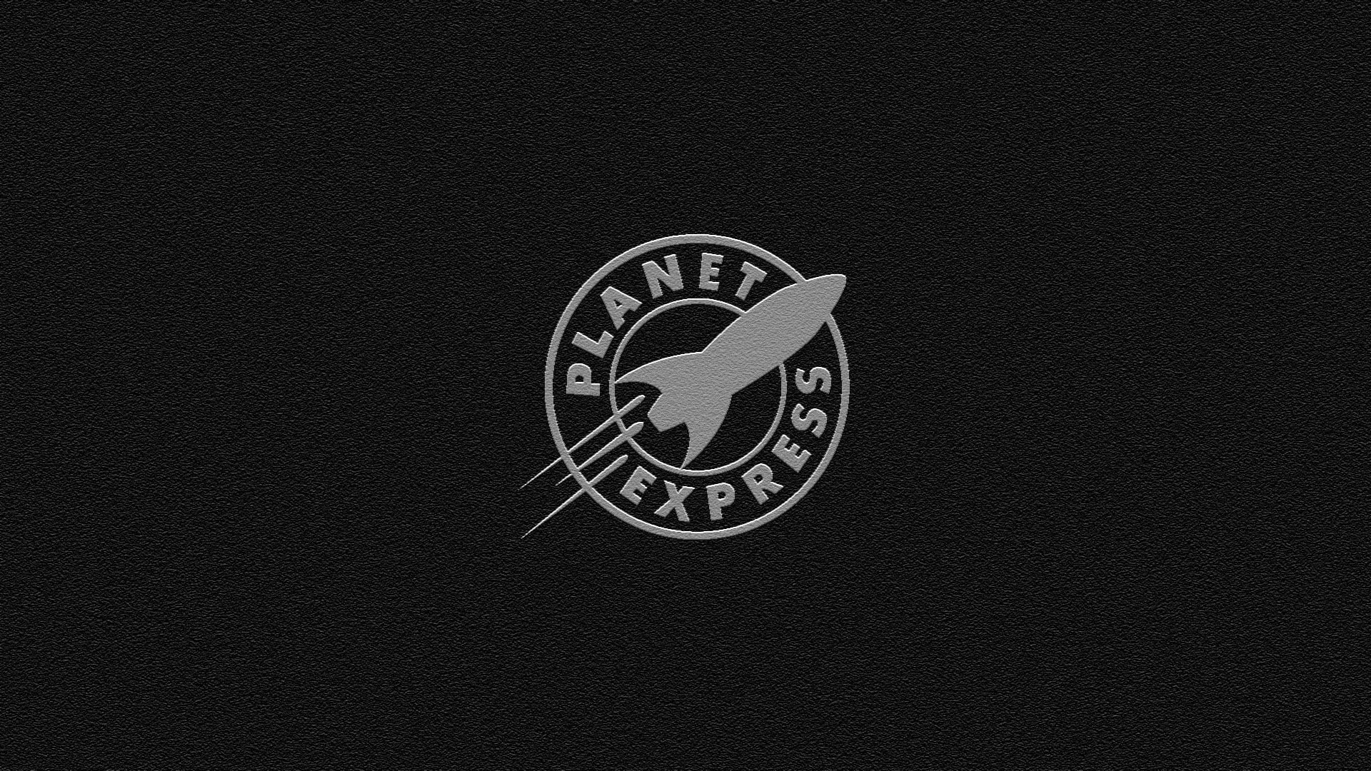 shape, single object, indoors, badge, 1080P, minimalism, copy space, sign, wall - building feature, circle, law, no people, Futurama, black color, representation, HD Wallpaper