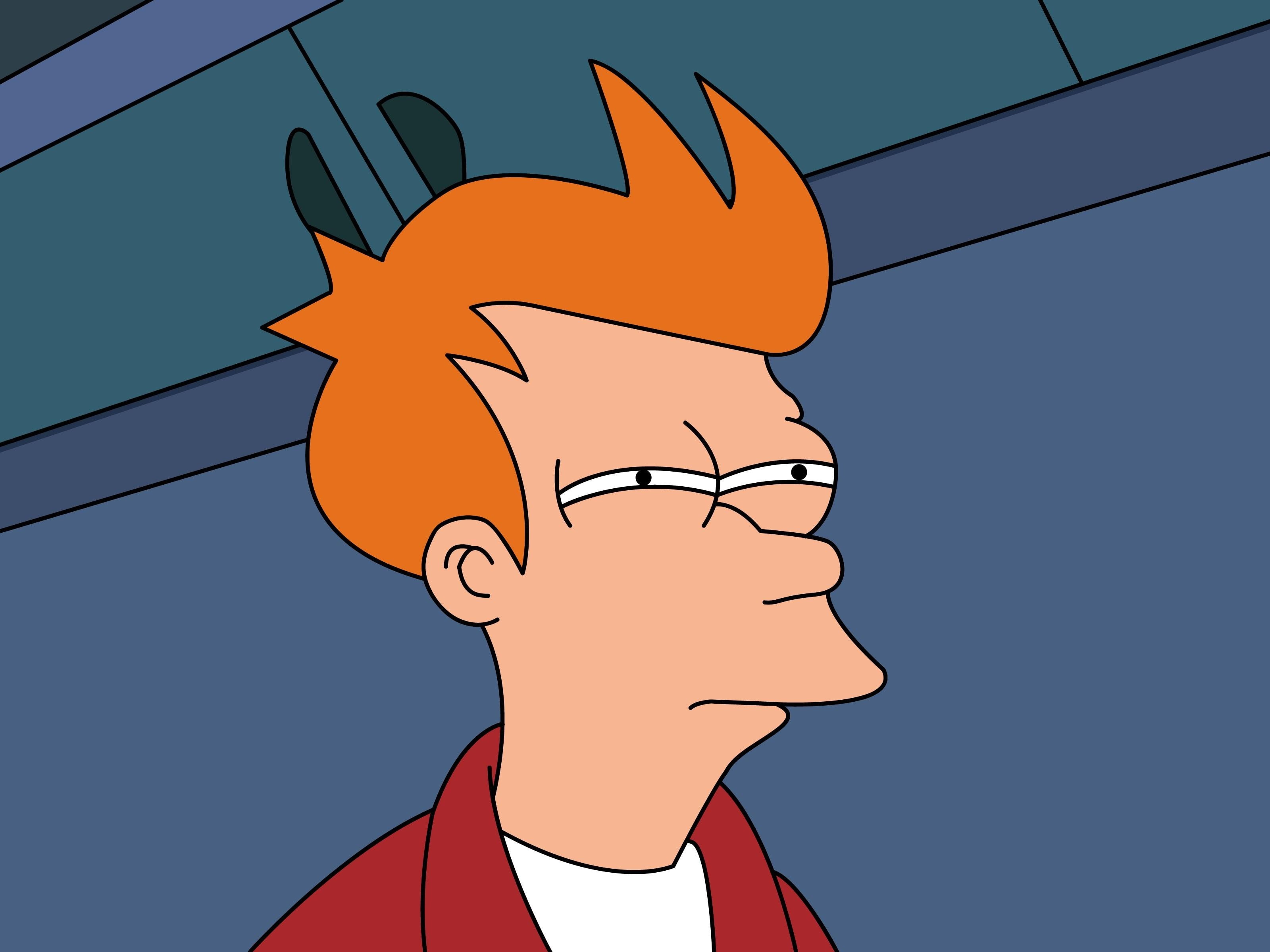 Futurama, Philip J. Fry, cartoon, 2K, animation, HD Wallpaper