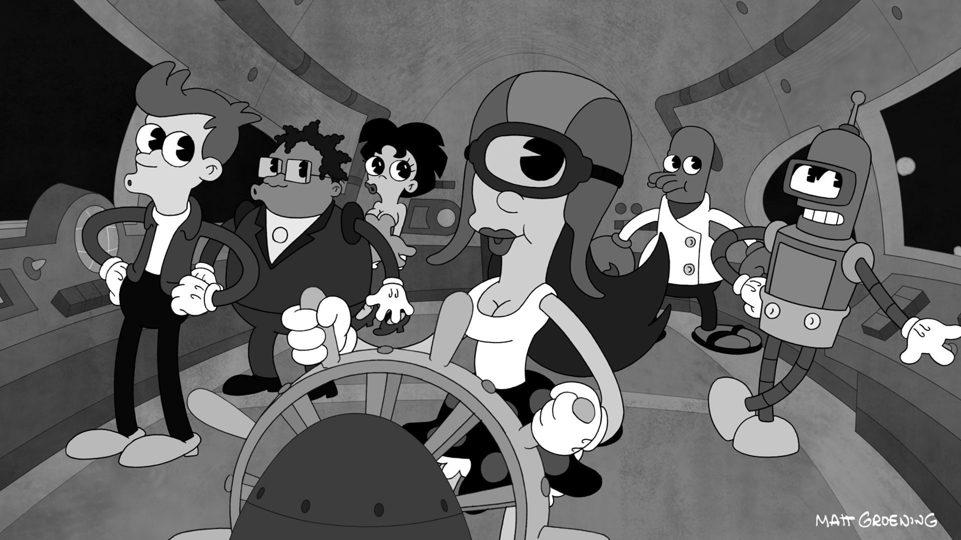 Futurama, 1080P, HD Wallpaper