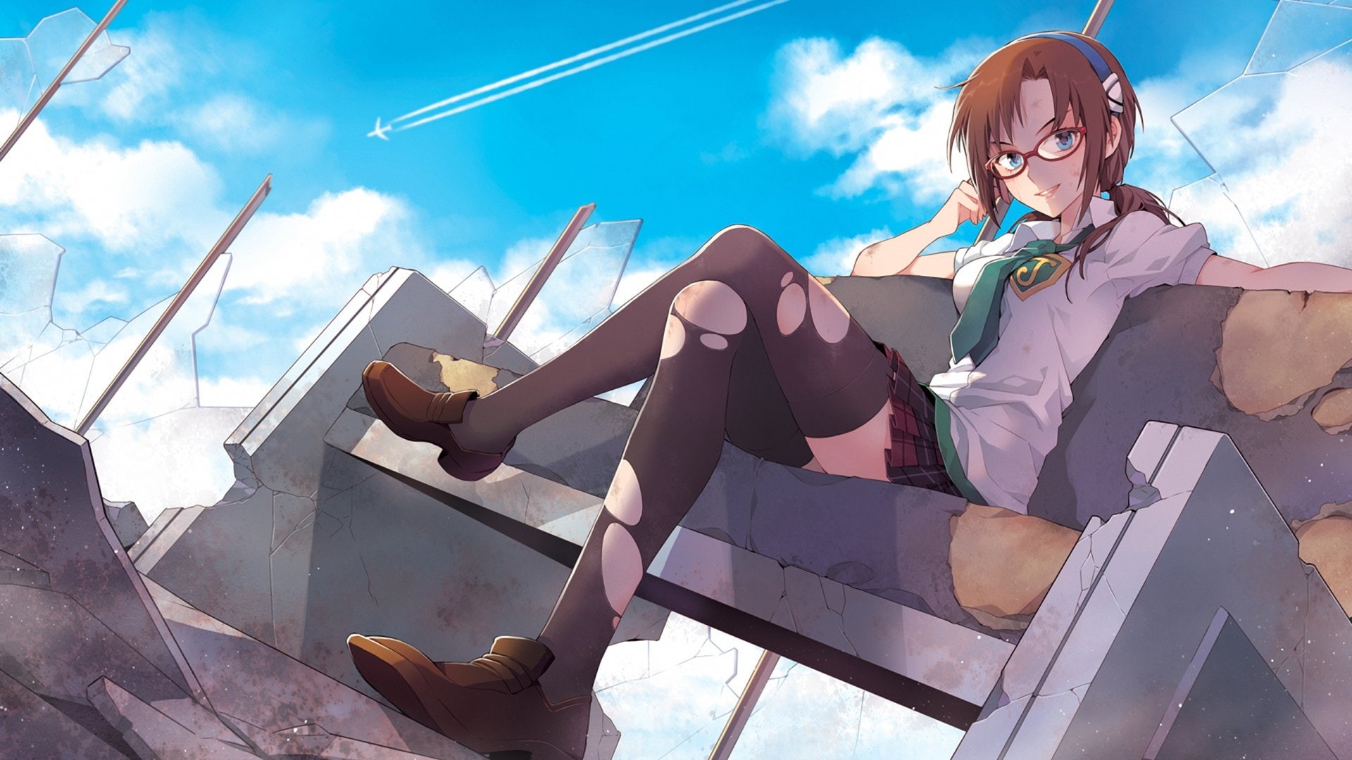 Mari Makinami Illustrious, Evangelion: 2.0 You Can (Not) Advance, Evangelion, 1080P, HD Wallpaper