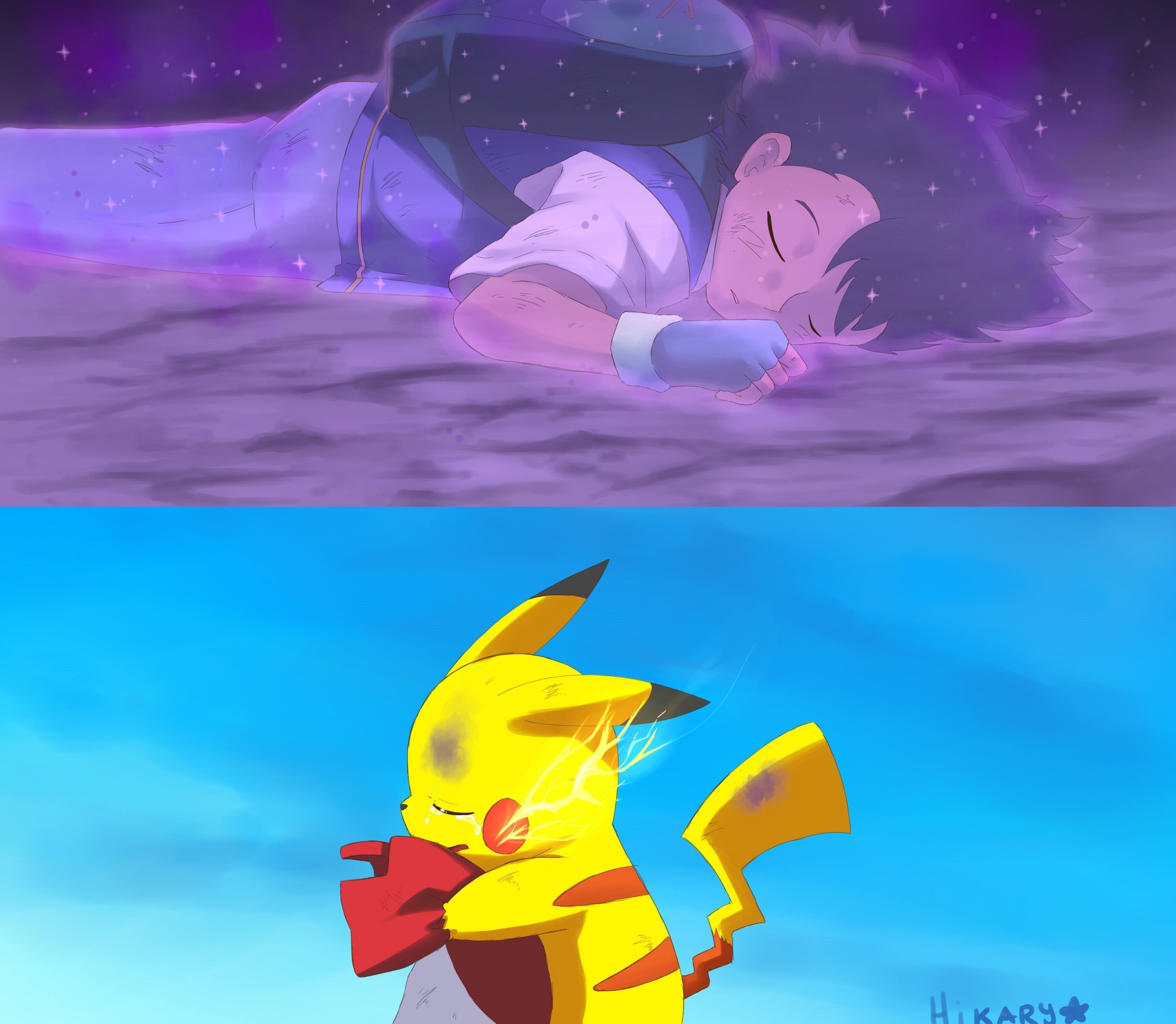 Pikachu, 2K, Ash Ketchum, Pokémon, HD Wallpaper