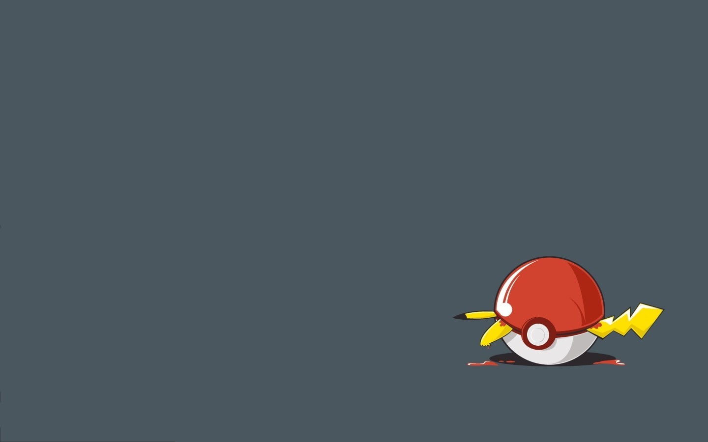 Pikachu, Pokéballs, 720P, Poké Balls, Ash Ketchum, minimalism, anime, pokemon, HD Wallpaper
