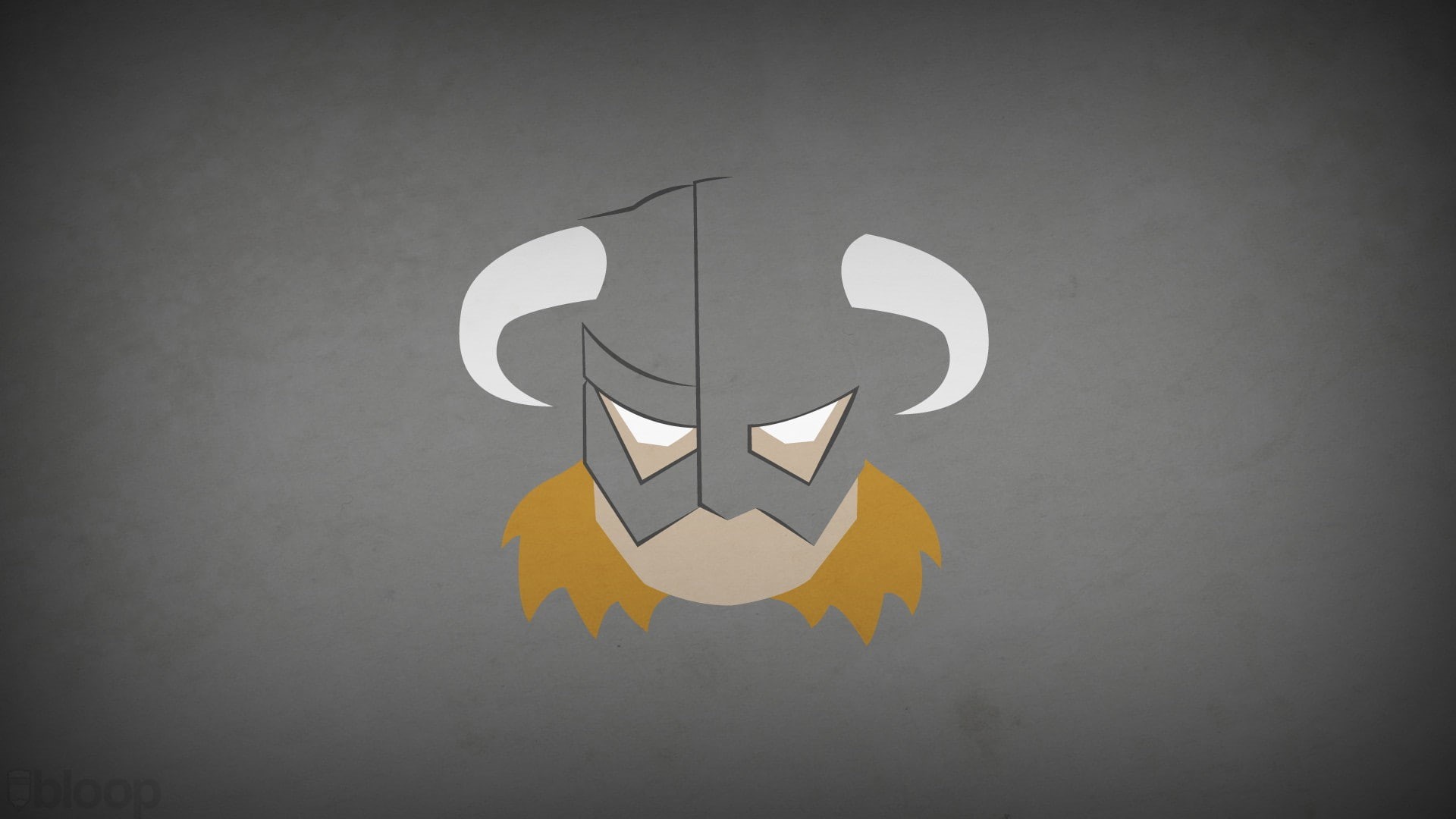 The Elder Scrolls V: Skyrim, Dovakhiin, helmet, hero, minimalism, Blo0p, 1080P, The Elder Scrolls, HD Wallpaper