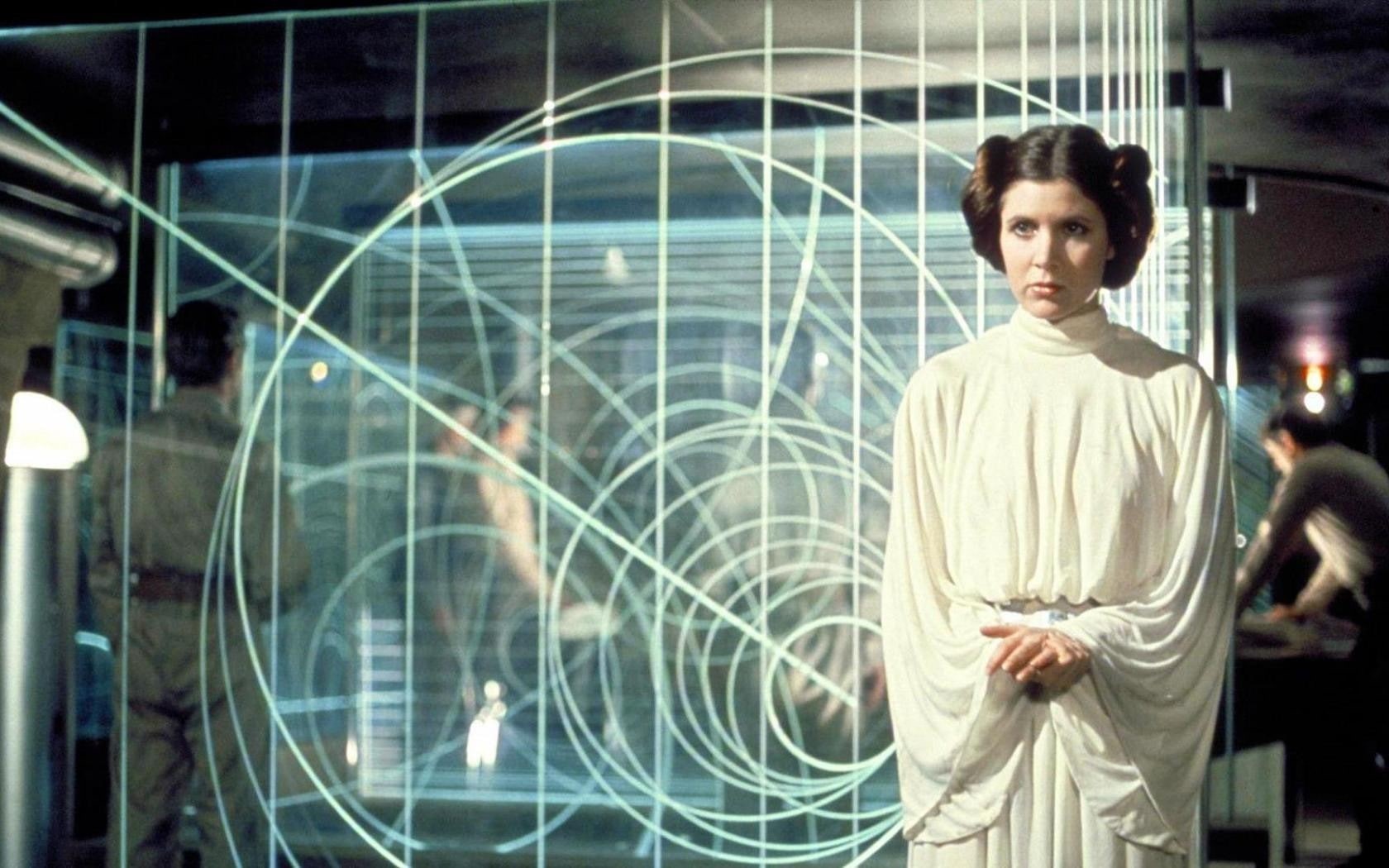 standing, front view, men, business person, one person, deceased, business, Carrie Fisher, three quarter length, adult, glass - material, Leia Organa, waist up, HD Wallpaper