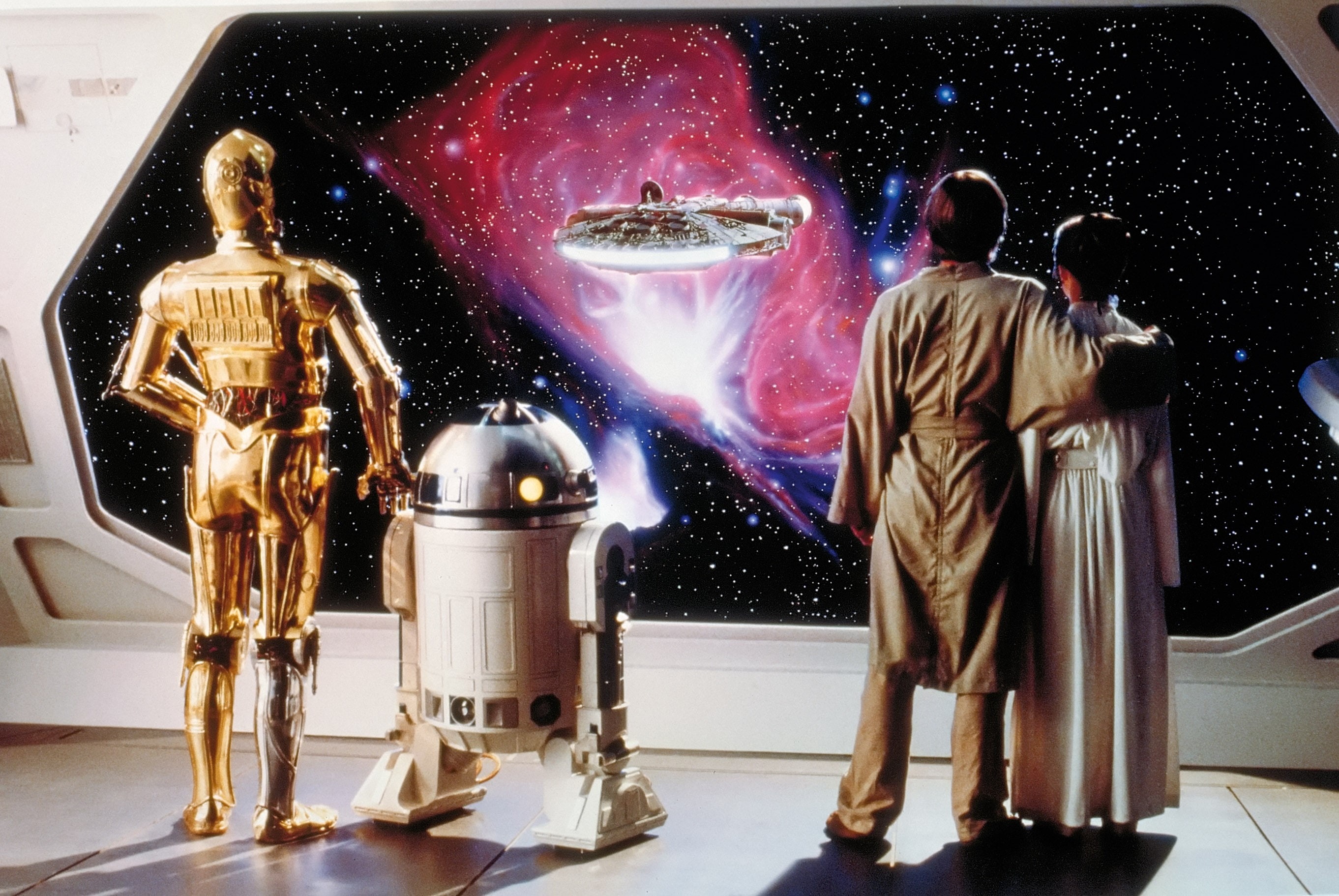 fisher, luke, leia, Star Wars, rd, hd, falcon, entertainment, fiction, skywalker, science, star, millenium, organa, carrie, movies, cpo, 2K, wars, art, HD Wallpaper