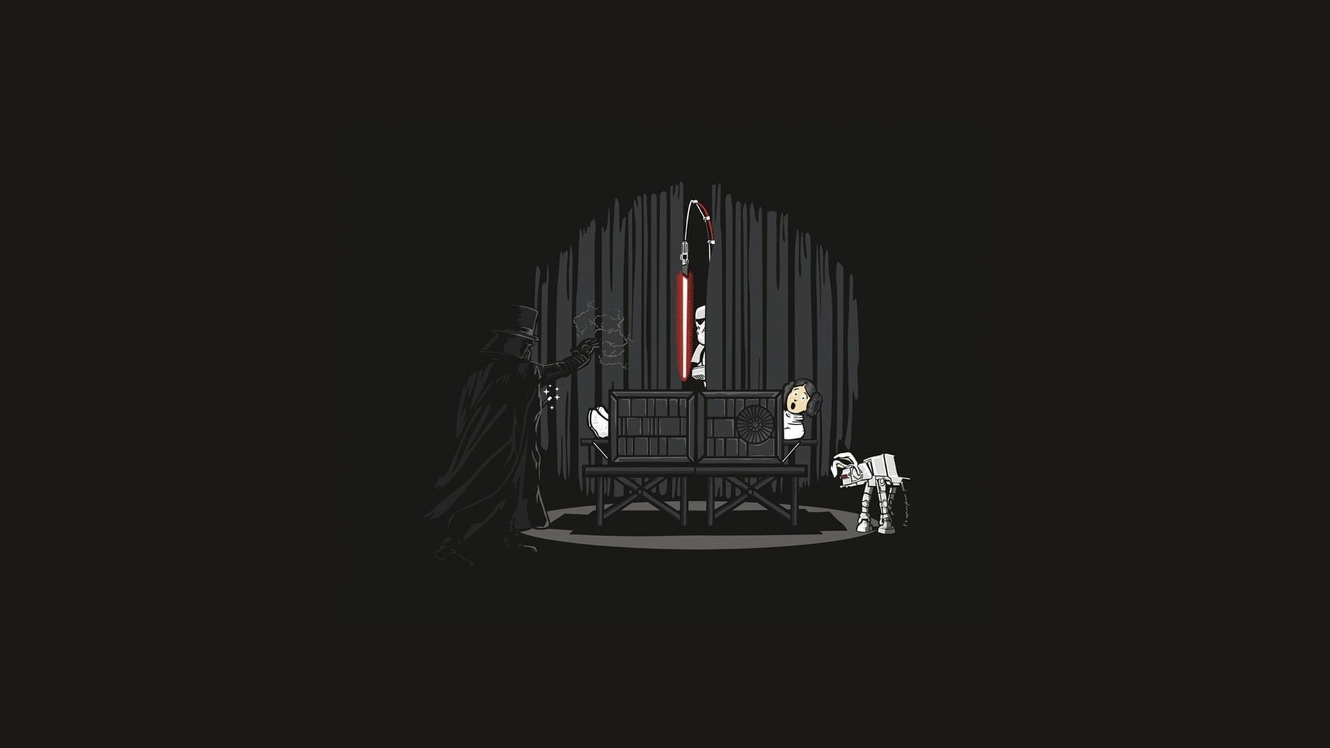 minimalistic, art, games, star, storm, organa, x, 1080P, trooper, darth, wars, hd, leia, video, solo, Star Wars, han, vader, HD Wallpaper