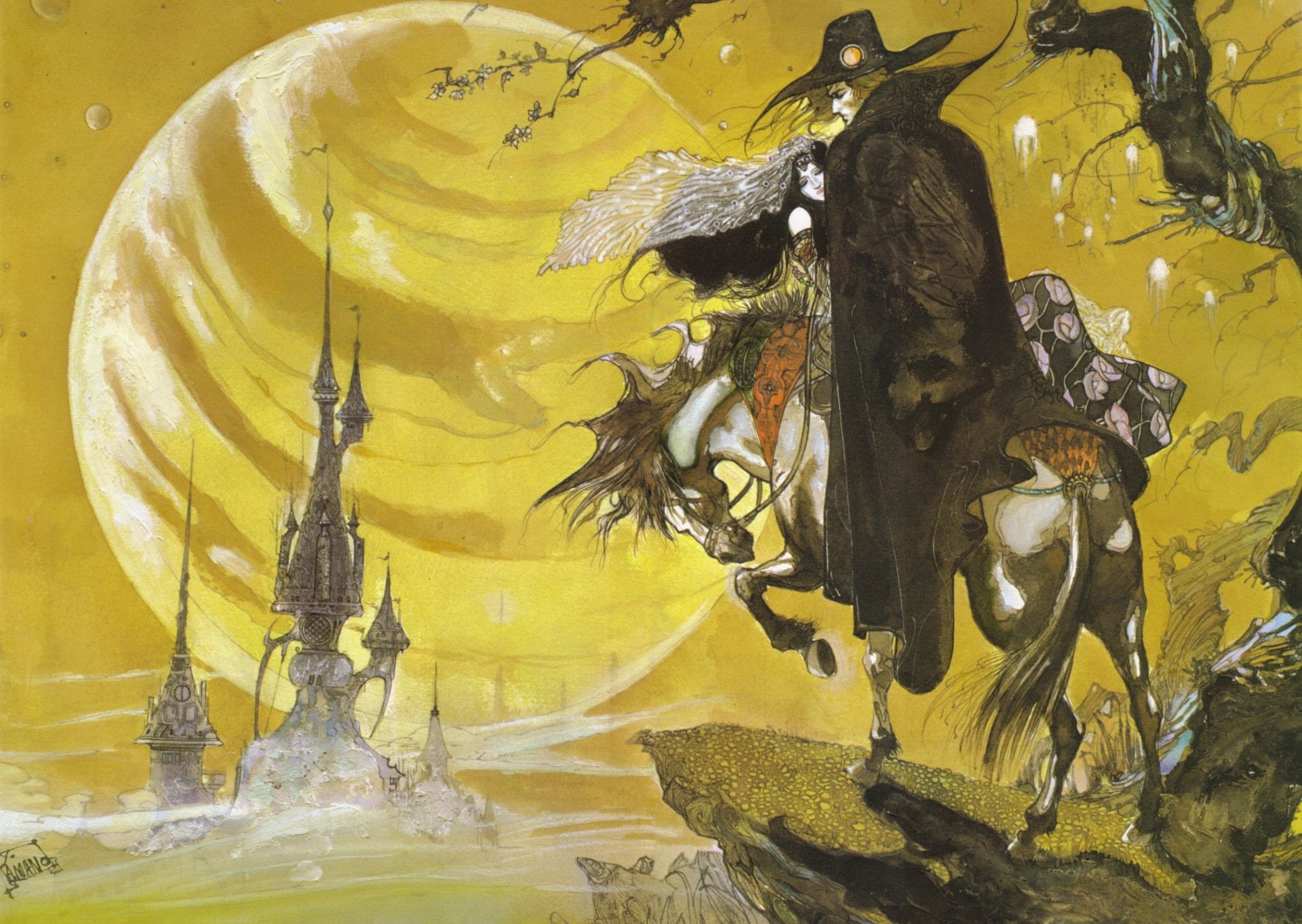 Vampire Hunter D, 1080P, Anime, HD Wallpaper