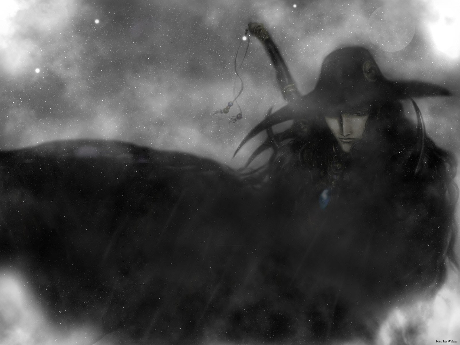 hd, hunter, cartoon/comic, vampire, d, anime, 720P, HD Wallpaper