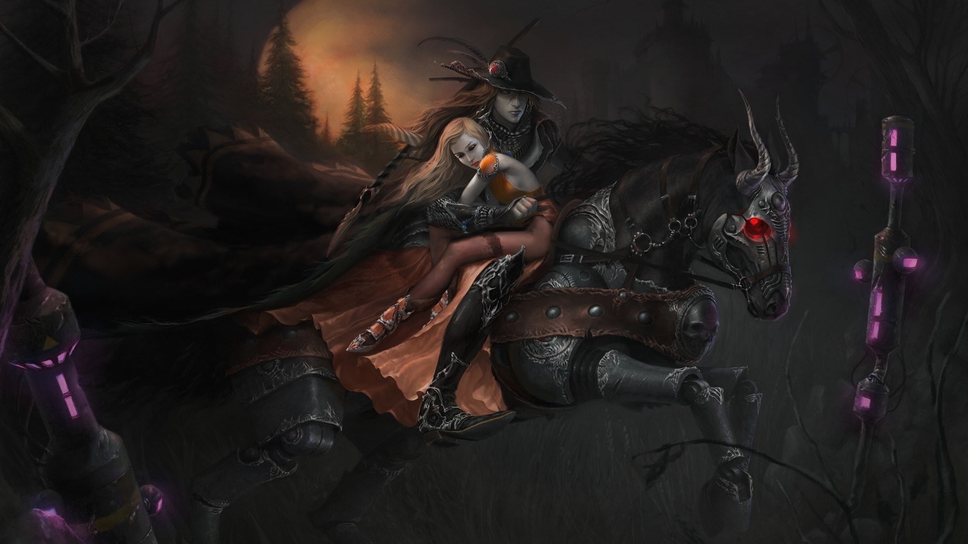 vampire hunter d, 1080P, HD Wallpaper