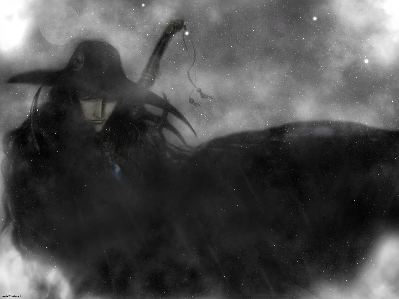 Vampire Hunter D, Damphir, 720P, sword, Cloaks, HD Wallpaper