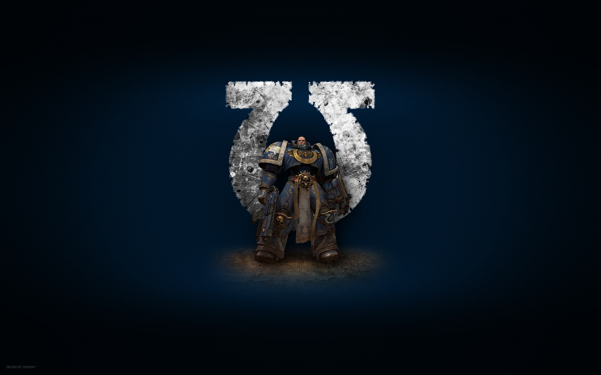 ultramarines, character, k, anime, warhammer, 1080P, HD Wallpaper