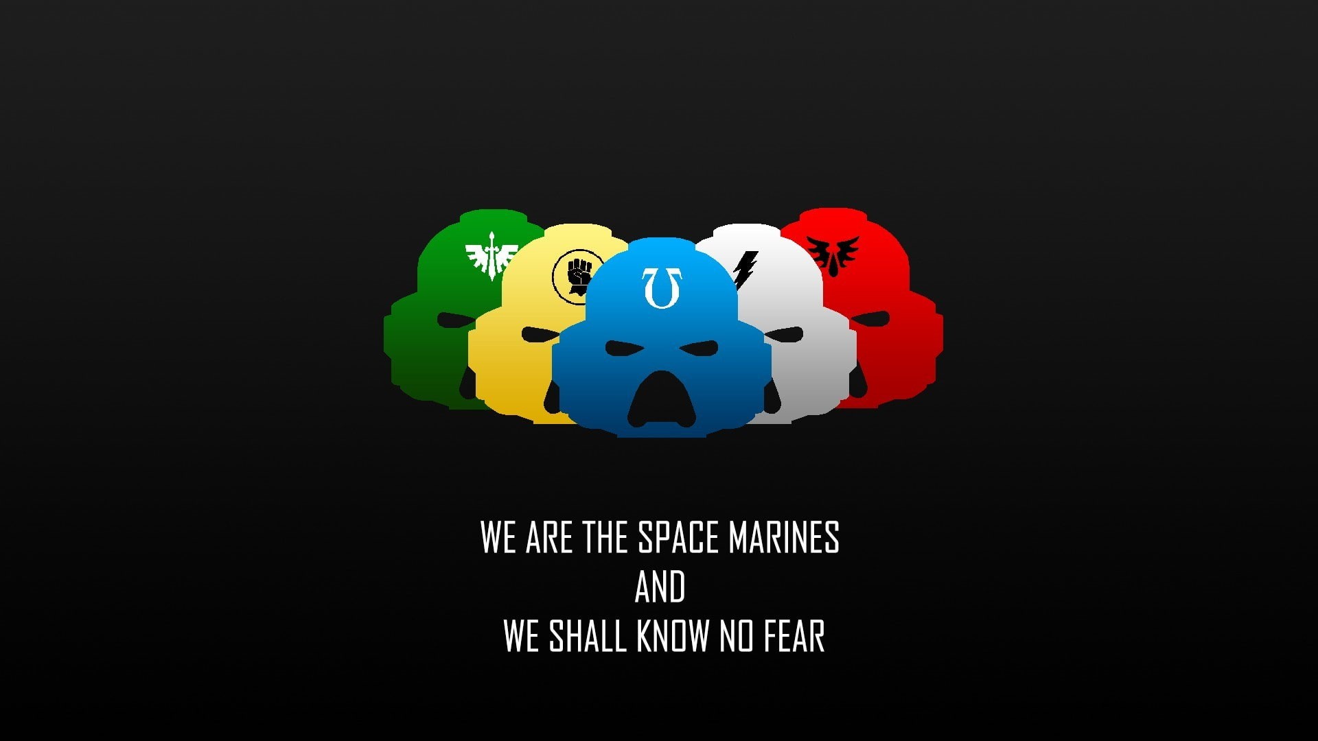 success, emotion, close-up, no people, indoors, black background, communication, 1080P, technology, happiness, ultramarines warhammer 40 000 space marines, HD Wallpaper