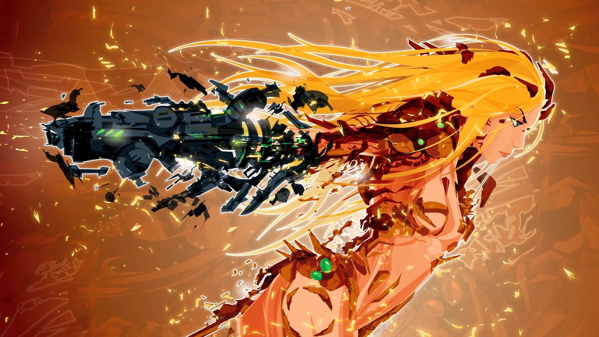 complexity, nature, creativity, close-up, breaking, animal, motion, female, Metroid, industry, destruction, anime, no people, focus on foreground, multi colored, HD Wallpaper