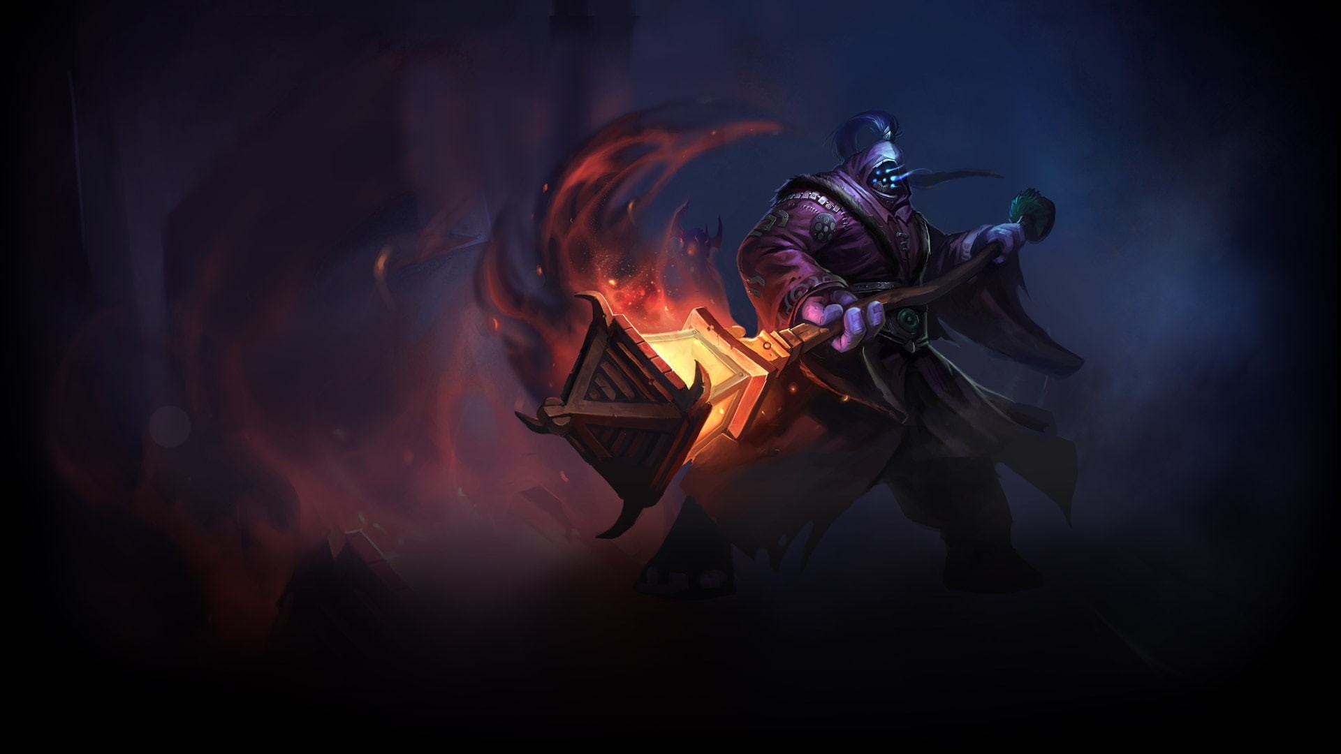 artwork, 1080P, fantasy art, League of Legends, Jax, HD Wallpaper