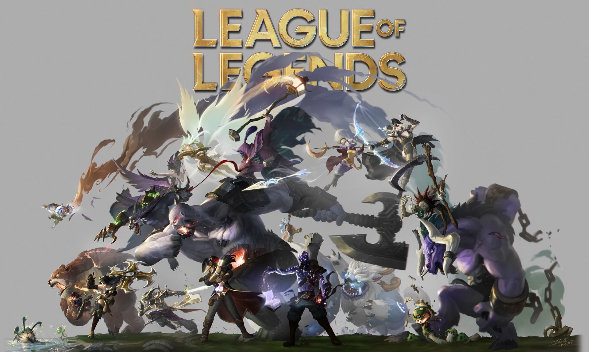 Alistar (League Of Legends), Jax (League Of Legends), 1080P, Teemo (League Of Legends), Ryze (League Of Legends), Video Game, League Of Legends, Sion (League, HD Wallpaper