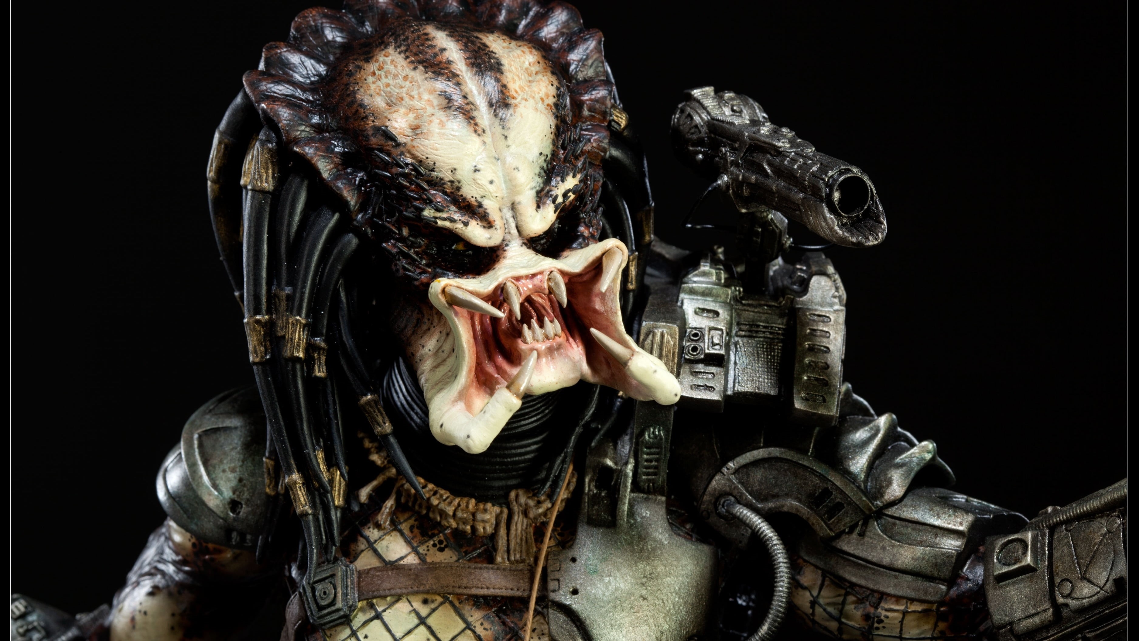 close-up, obscured face, creature, front view, monster - Fictional Character, indoors, old, unrecognizable person, human body part, spooky, human Skull, HD Wallpaper