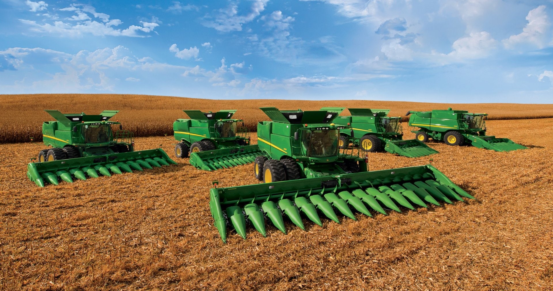 Vehicles, Combine, John Deere, Harvester, 1080P, HD Wallpaper