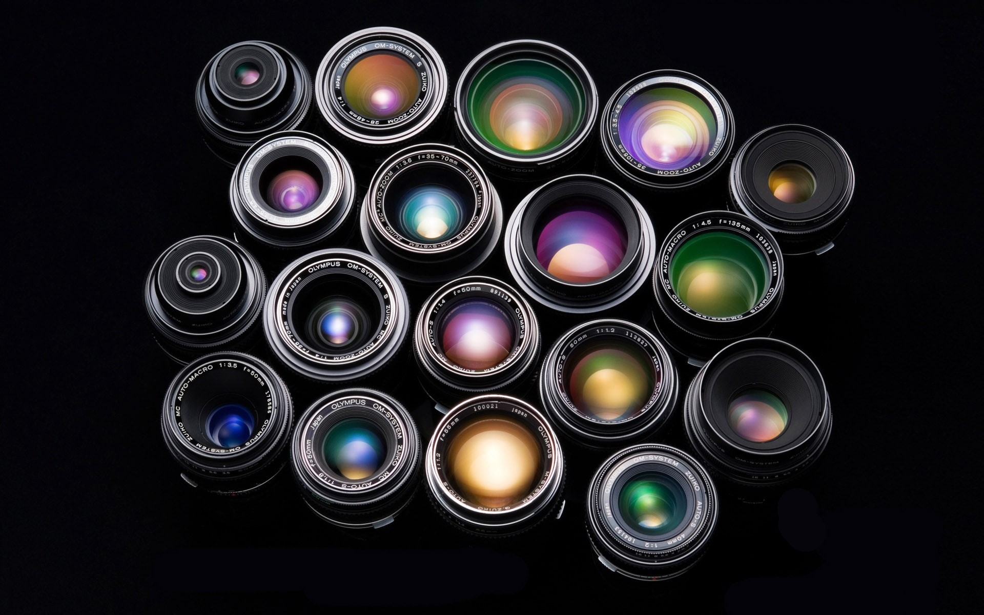 1080P, camera, Black, Lens, combination, Colorful, HD Wallpaper