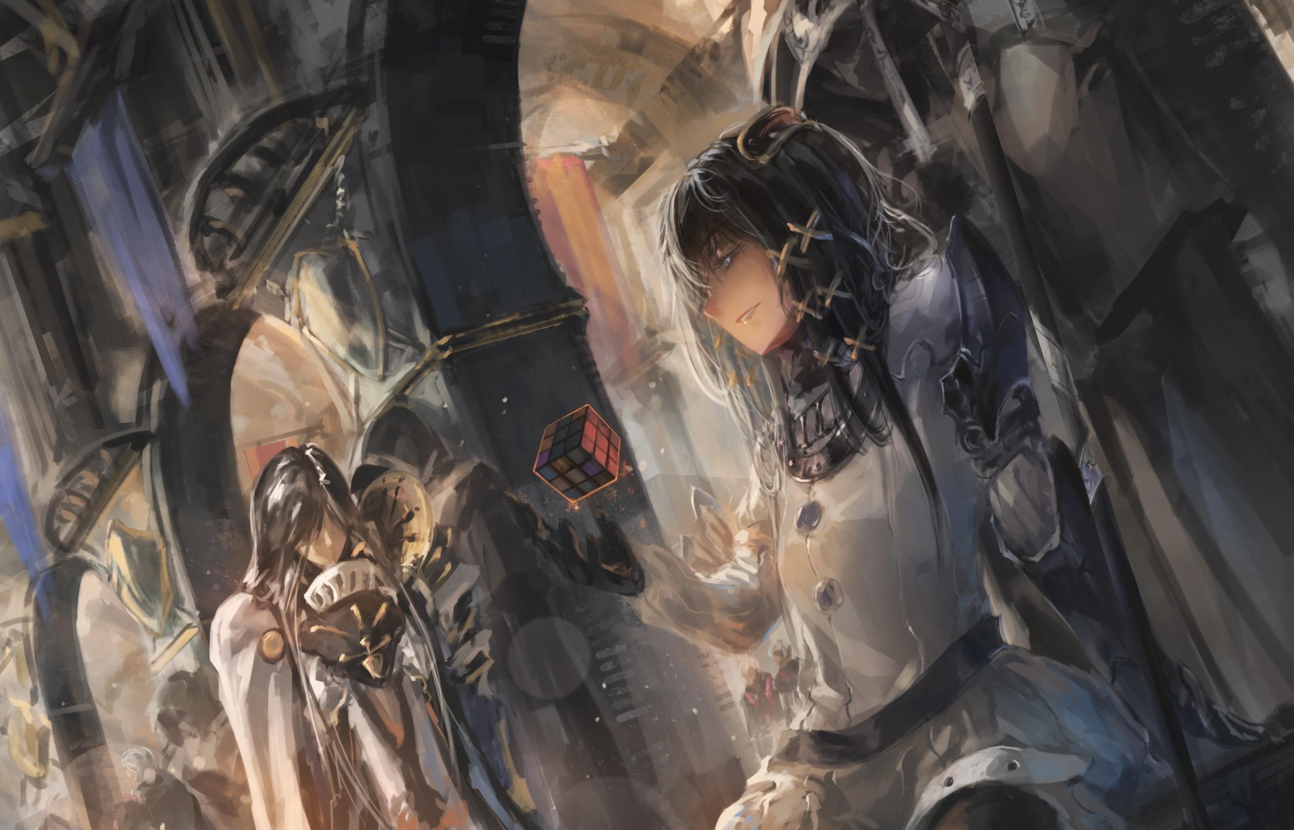 Overlord (anime), Zesshi Zetsumei (Overlord), 2K, anime girls, anime, HD Wallpaper