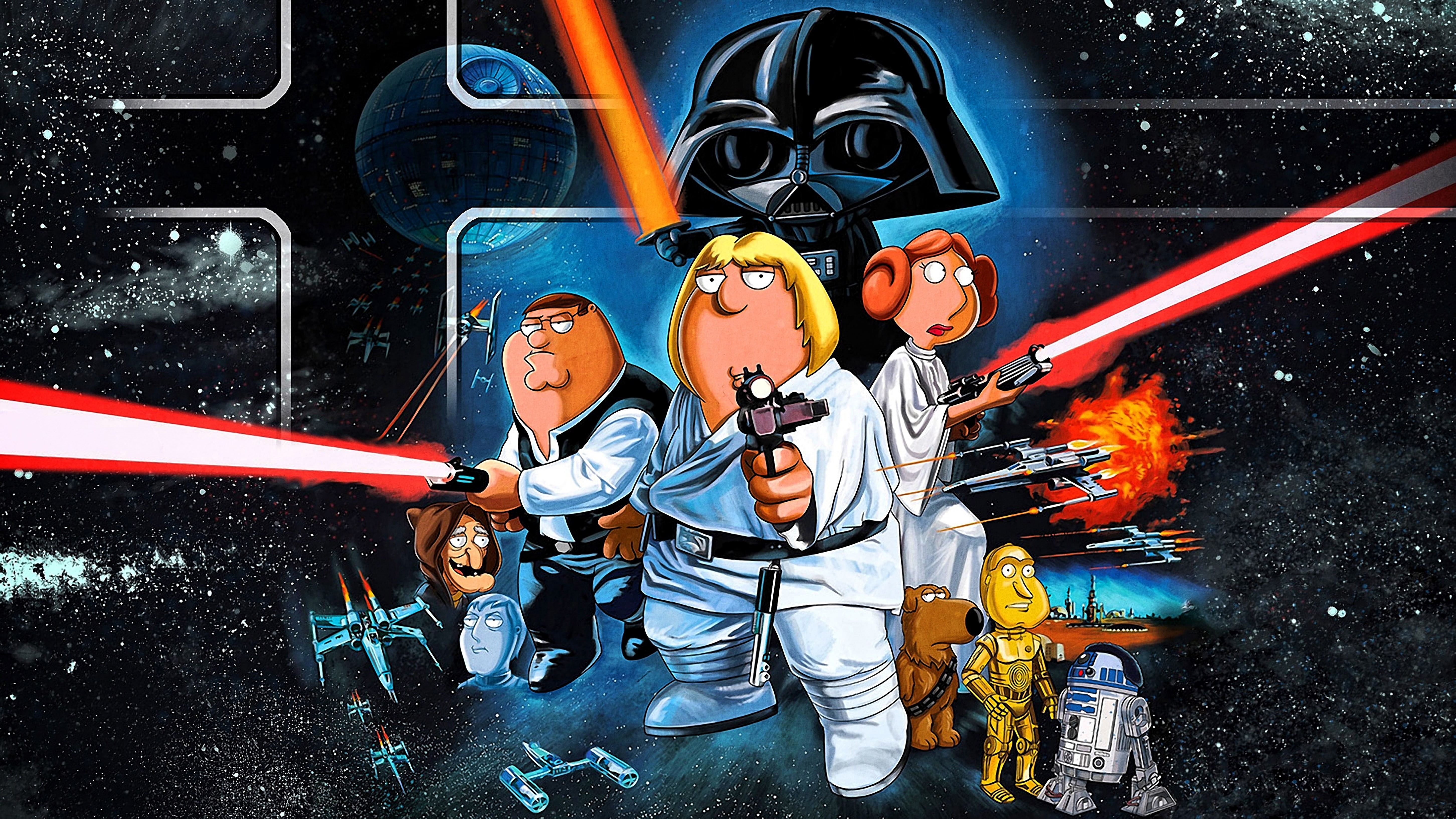 wars, star, 5K, family, guy, HD Wallpaper