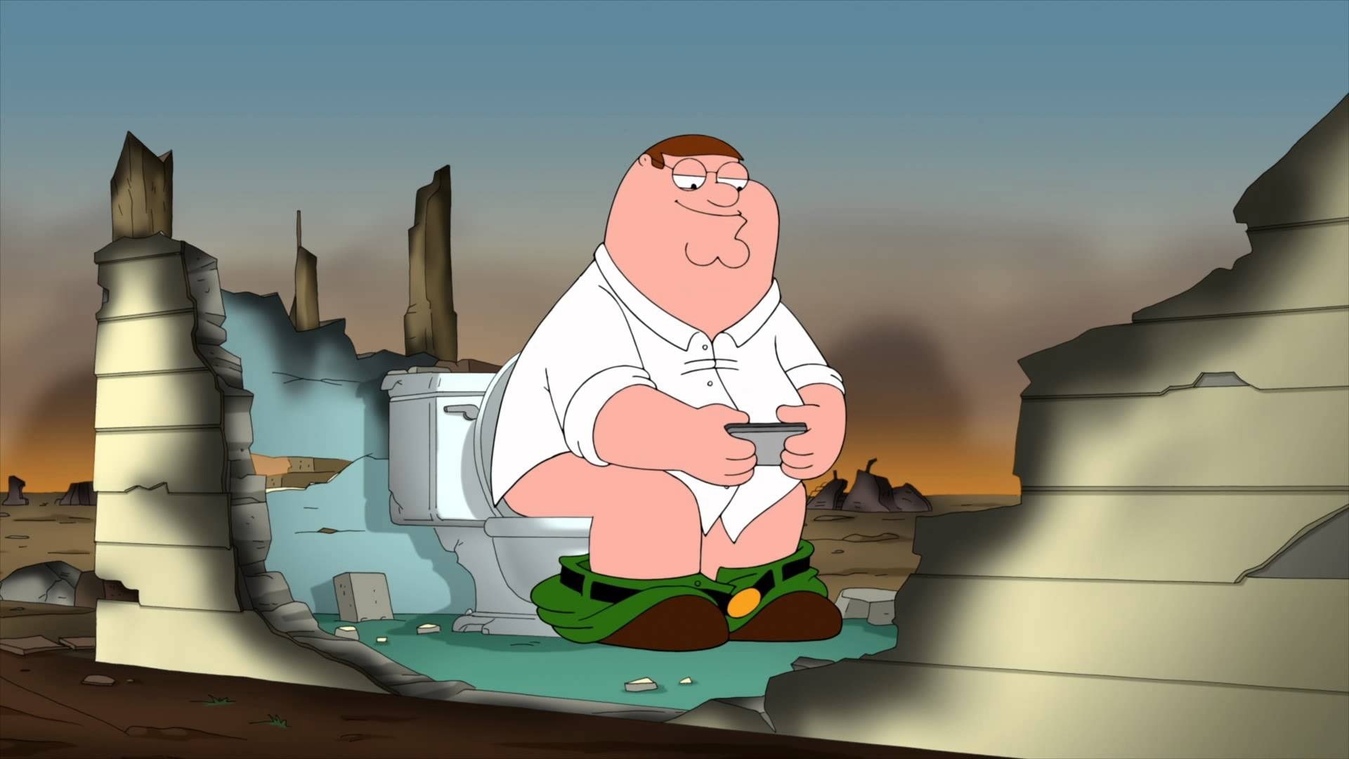 sunlight, male likeness, art and craft, men, table, sky, 1080P, people, architecture, building exterior, communication, creativity, representation, family guy  for mac desktop, HD Wallpaper