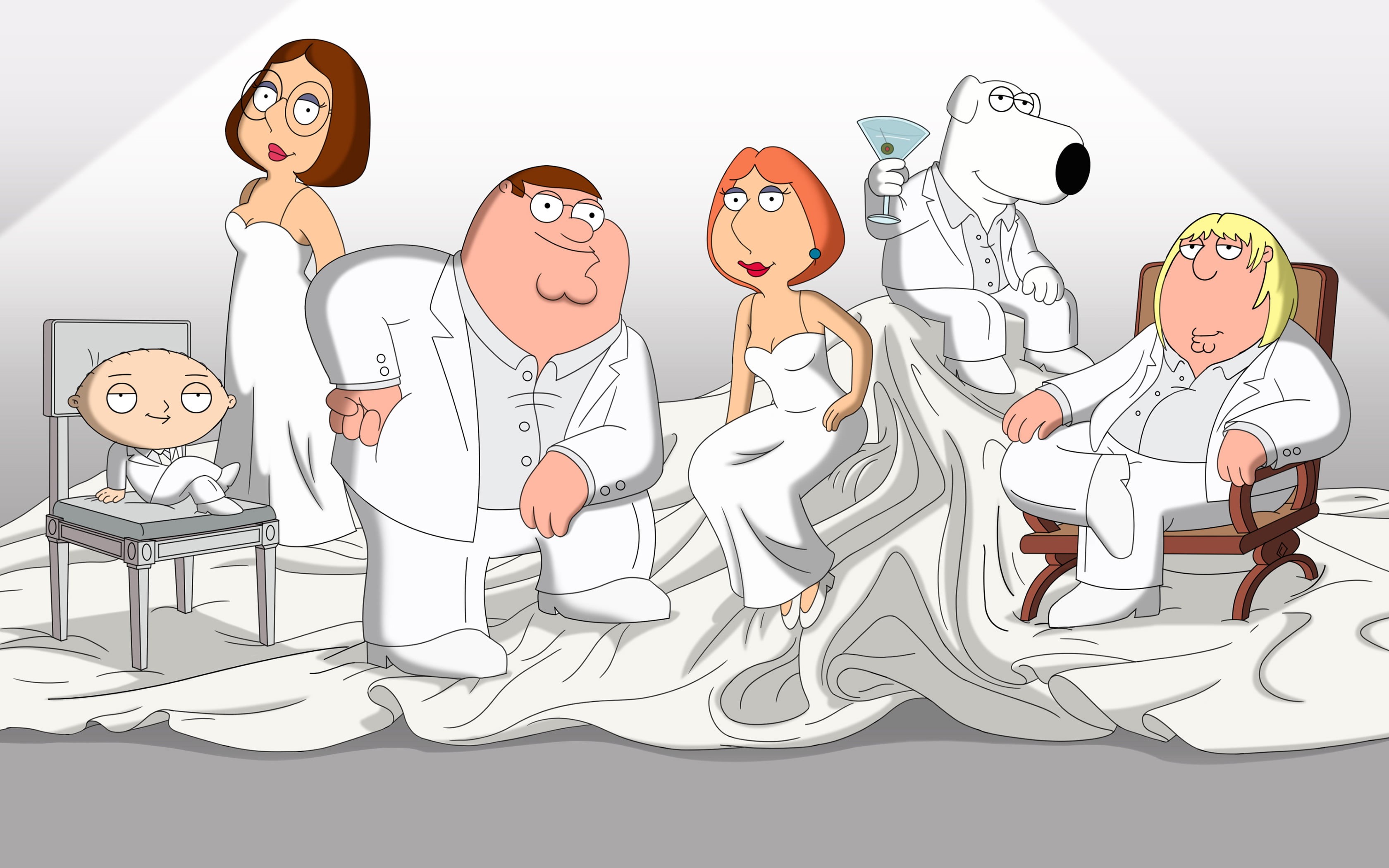 communication, emotion, creativity, human representation, indoors, 2K, smiling, cut out, art and craft, 4k, white background, men, activity, music, tv shows, HD Wallpaper