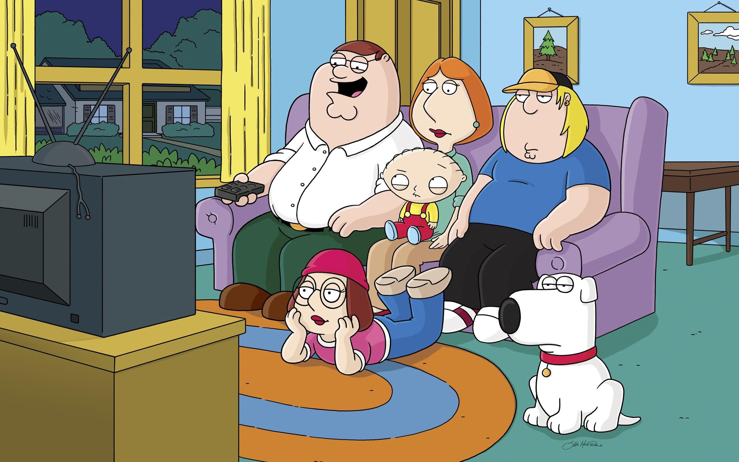 2K, family, guy, HD Wallpaper